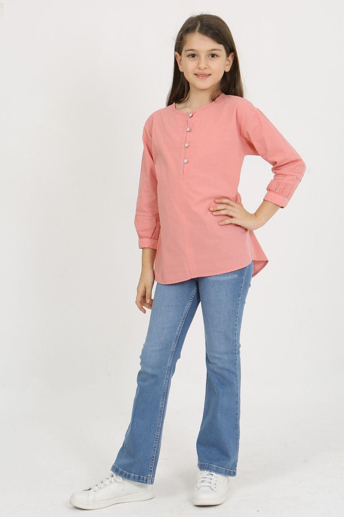 İSPANYOL PAÇA KIZ KOT PANTOLON