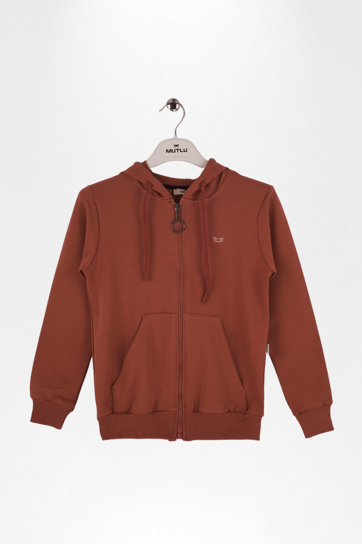 KANGURU CEPLİ UZUN KOL UNİSEX HIRKA