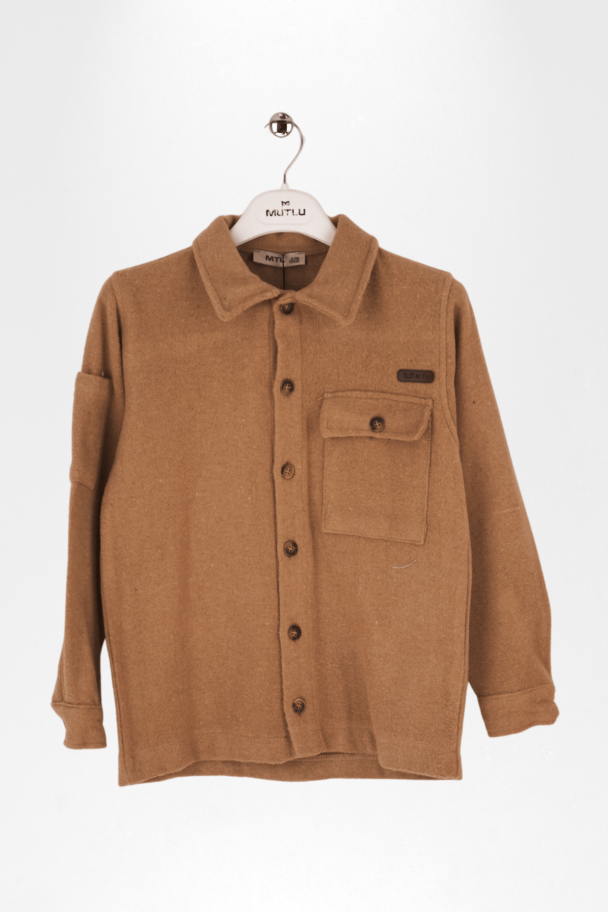 KOL CEPLİ ERKEK OVERSİZE GÖMLEK