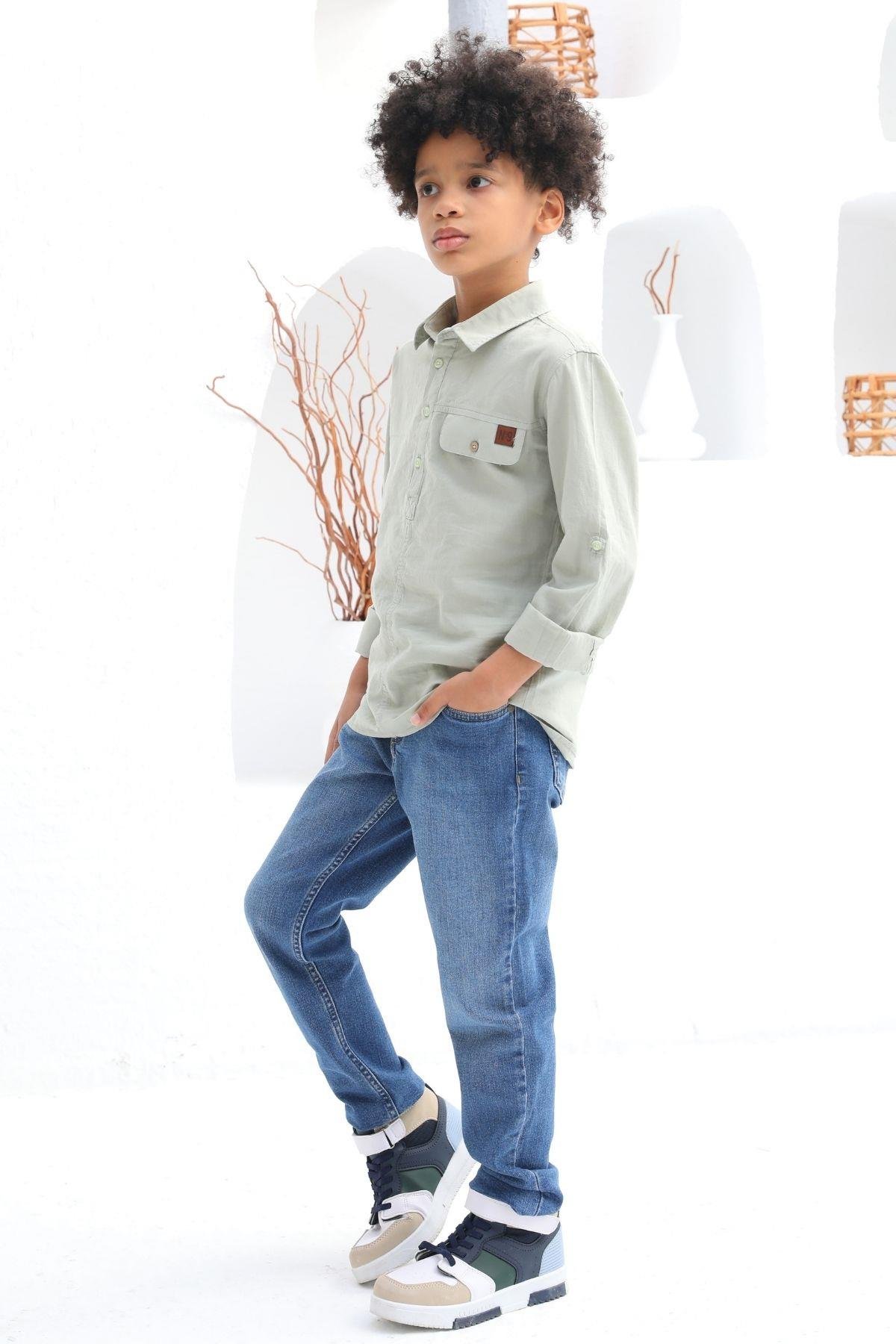 KÜÇÜK CEP PARÇALI ERKEK KOT PANTOLON