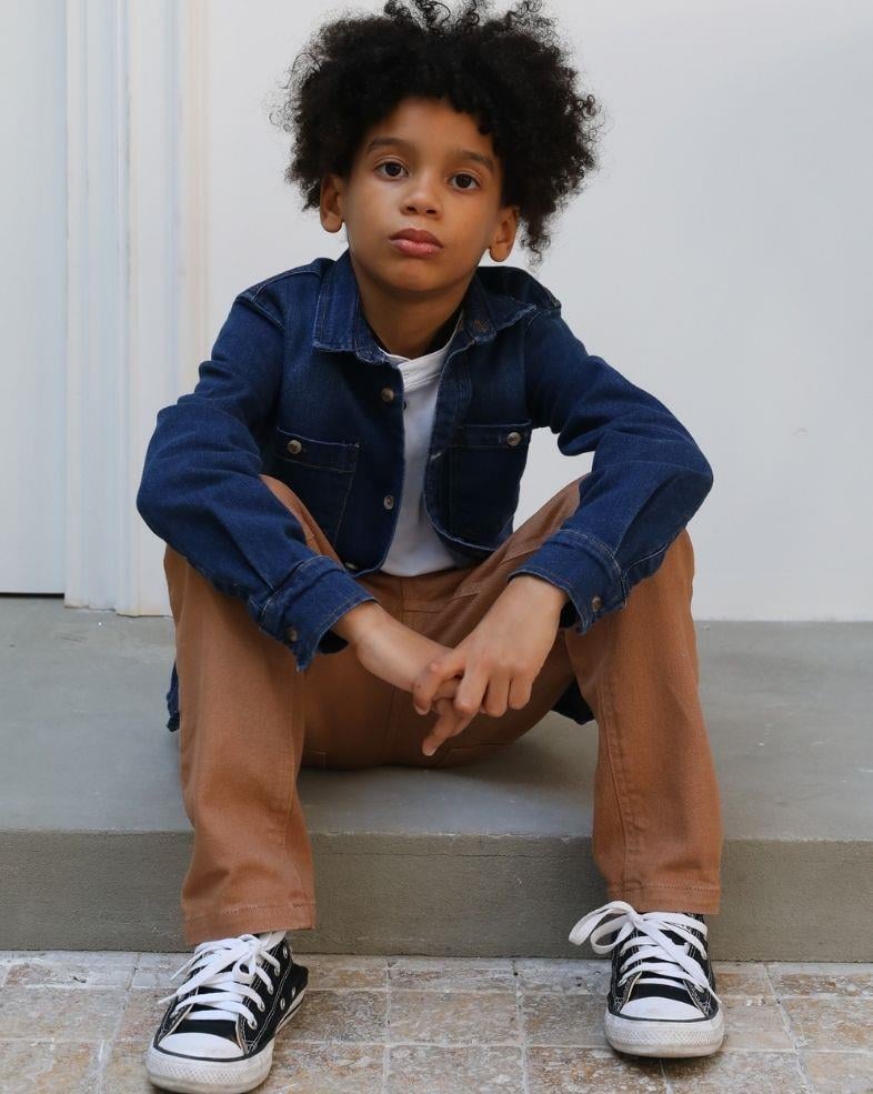 PAT YANI PARÇALI ERKEK KOT GÖMLEK