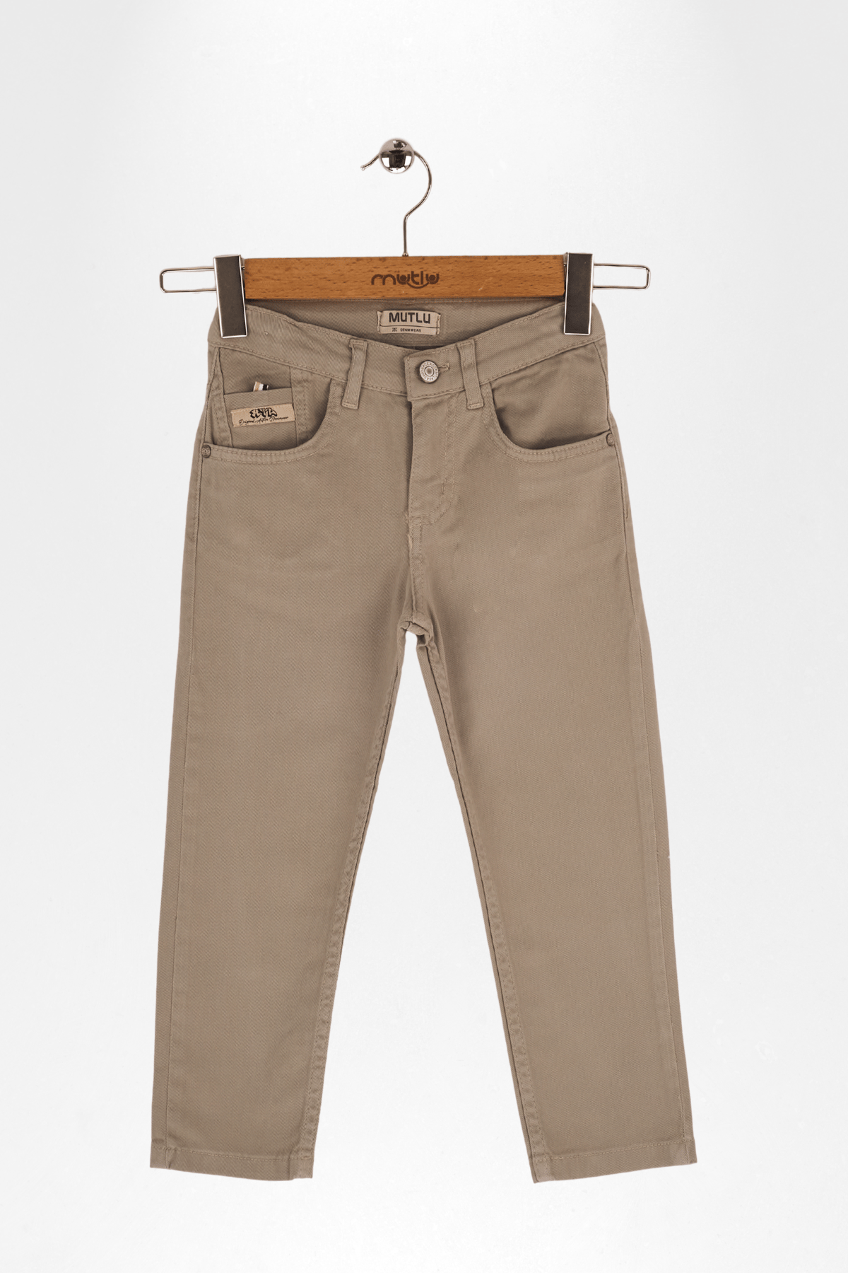 SAAT CEP DOKUMA ETİKETLİ ERKEK PANTOLON