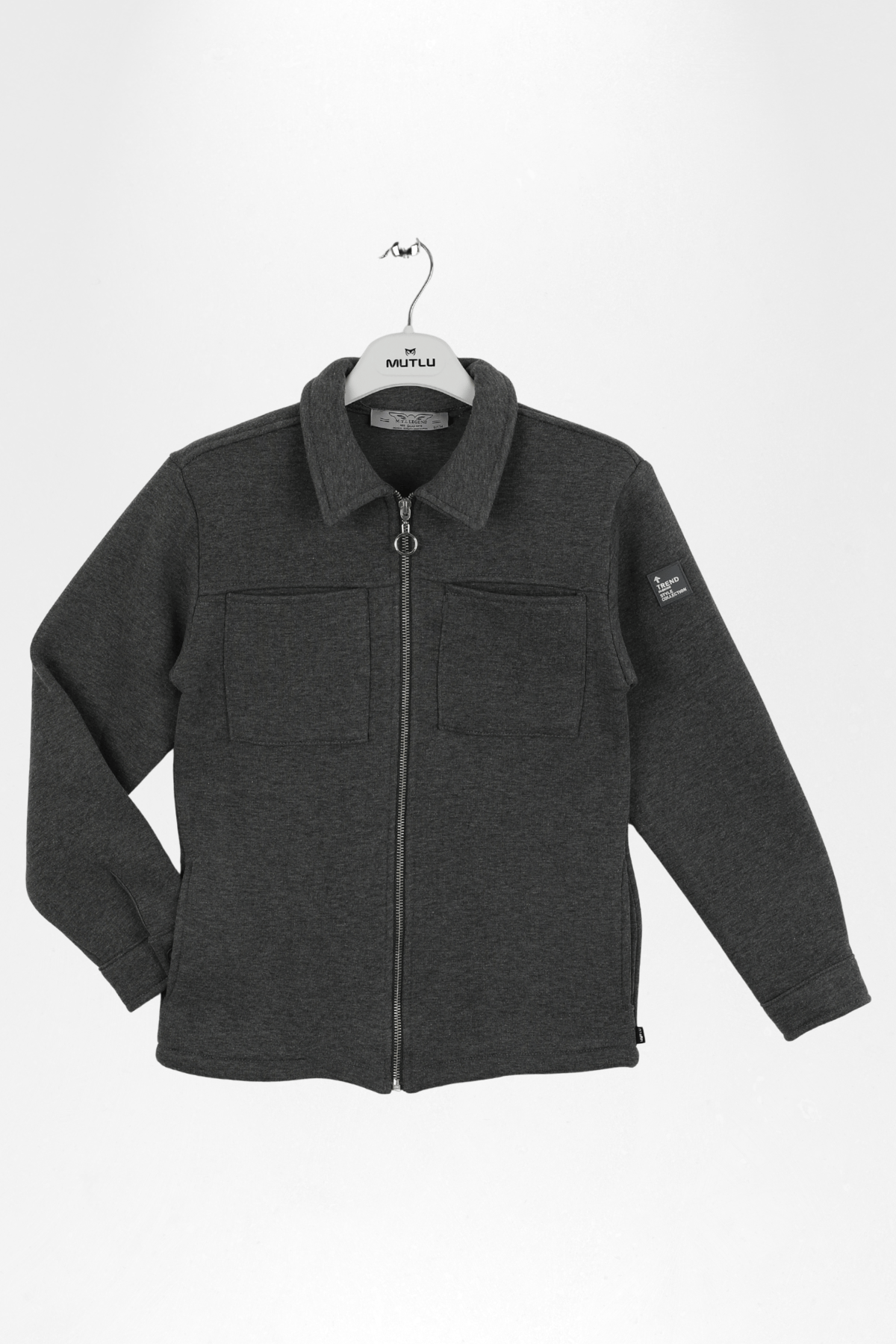 ŞARDONLU FERMUARLI ERKEK HIRKA