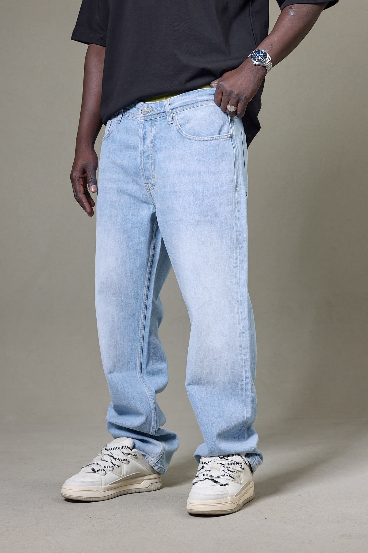 AÇIK MAVİ BAGGY PANTOLON 5191-1