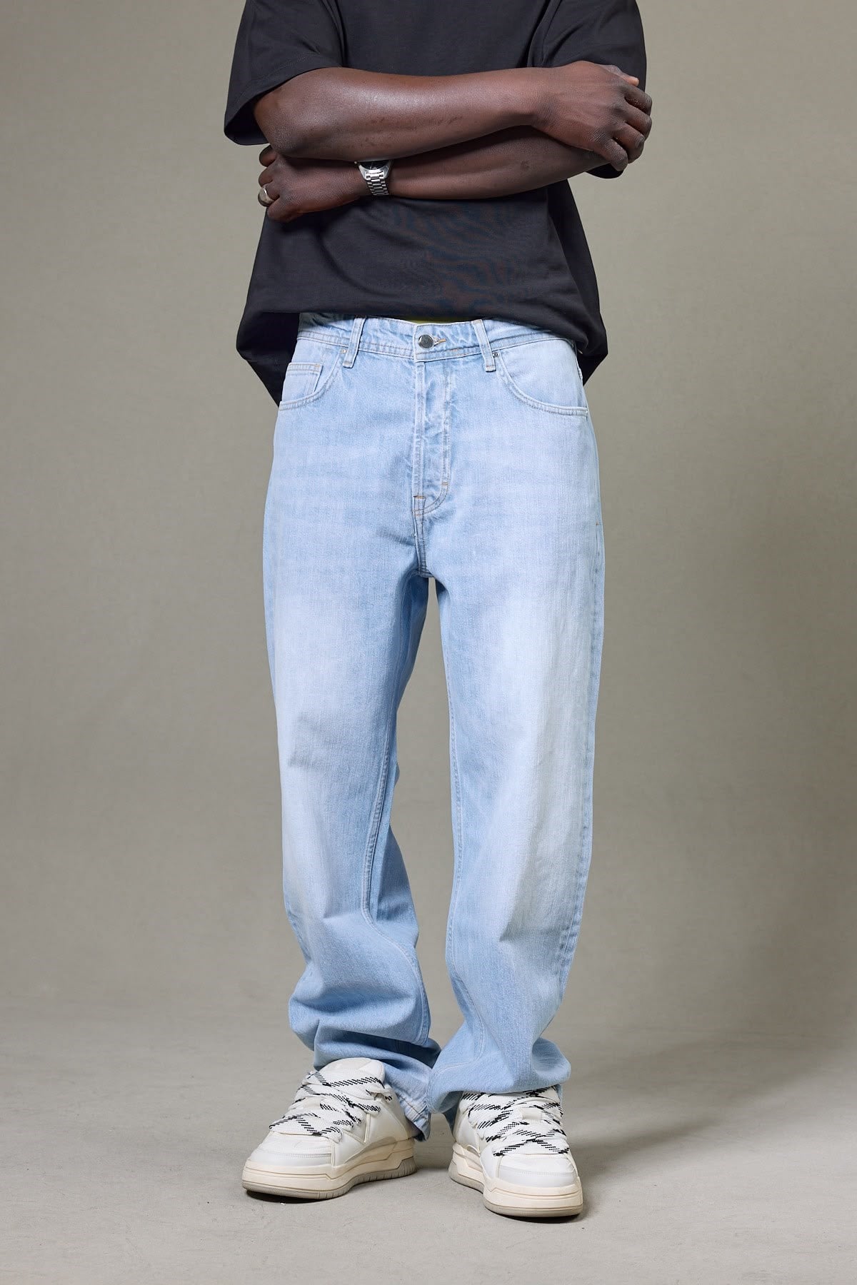 AÇIK MAVİ BAGGY PANTOLON 5191-1