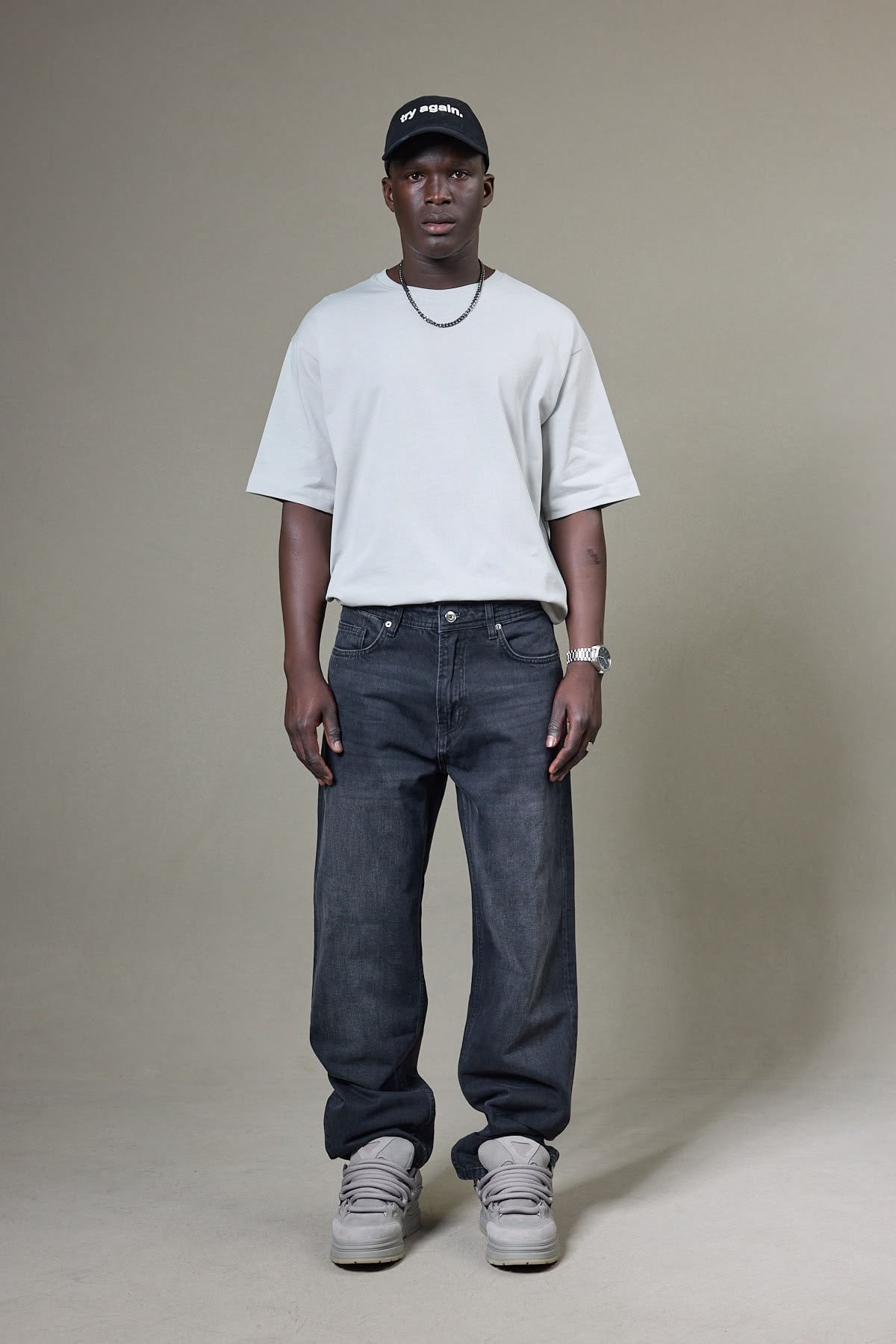 ANTRASİT BAGGY PANTOLON 5192-7