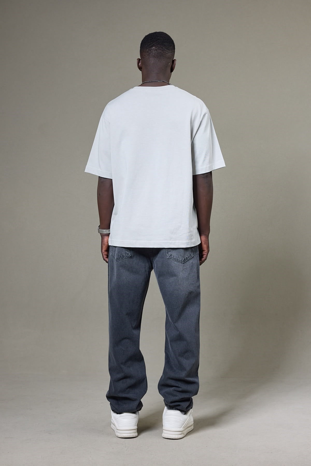 ANTRASİT YIRTIK DETAYLI BAGGY PANTOLON 5192-6
