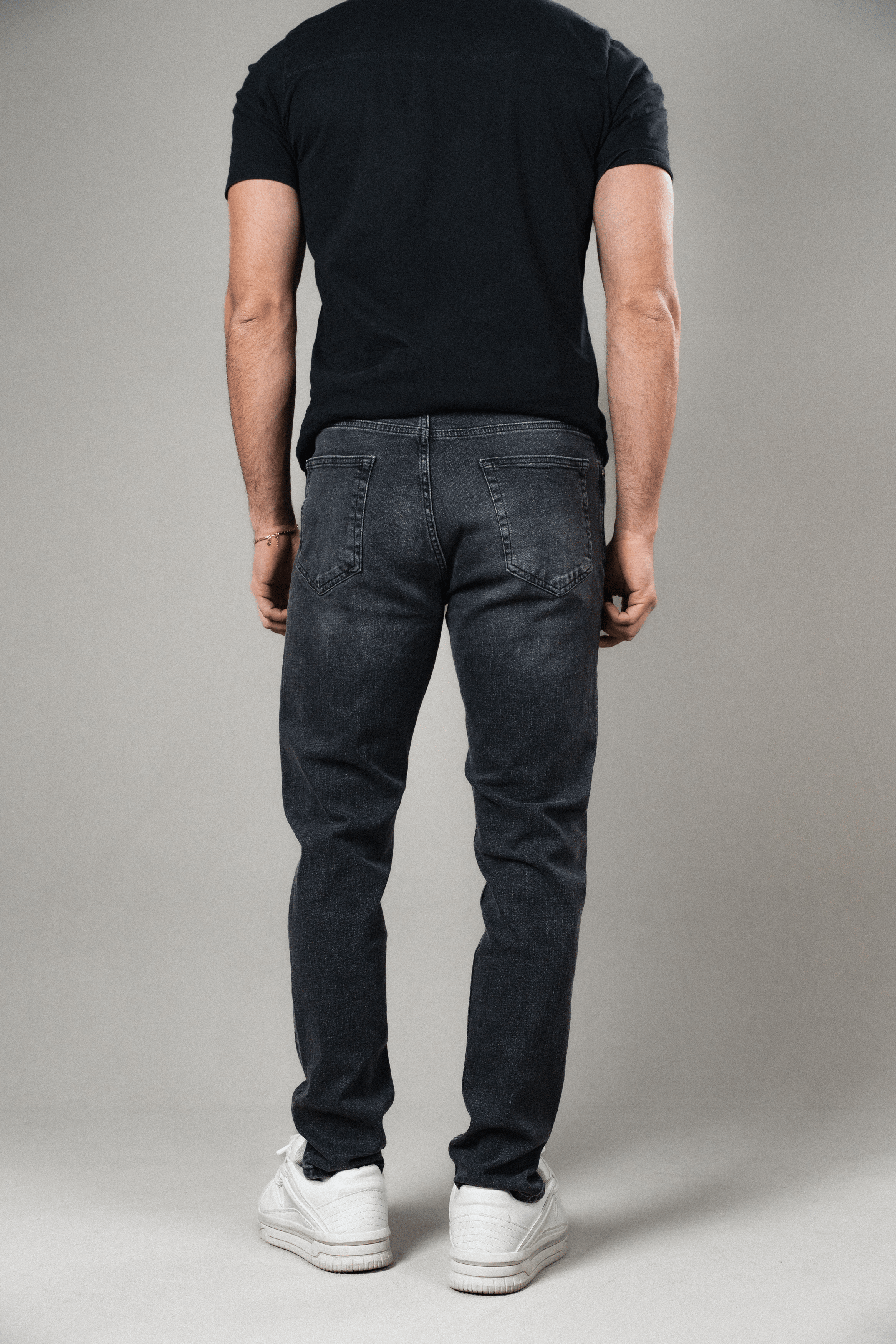 ANTRASİT YIRTIKLI REGULAR PANTOLON R8-5033-3