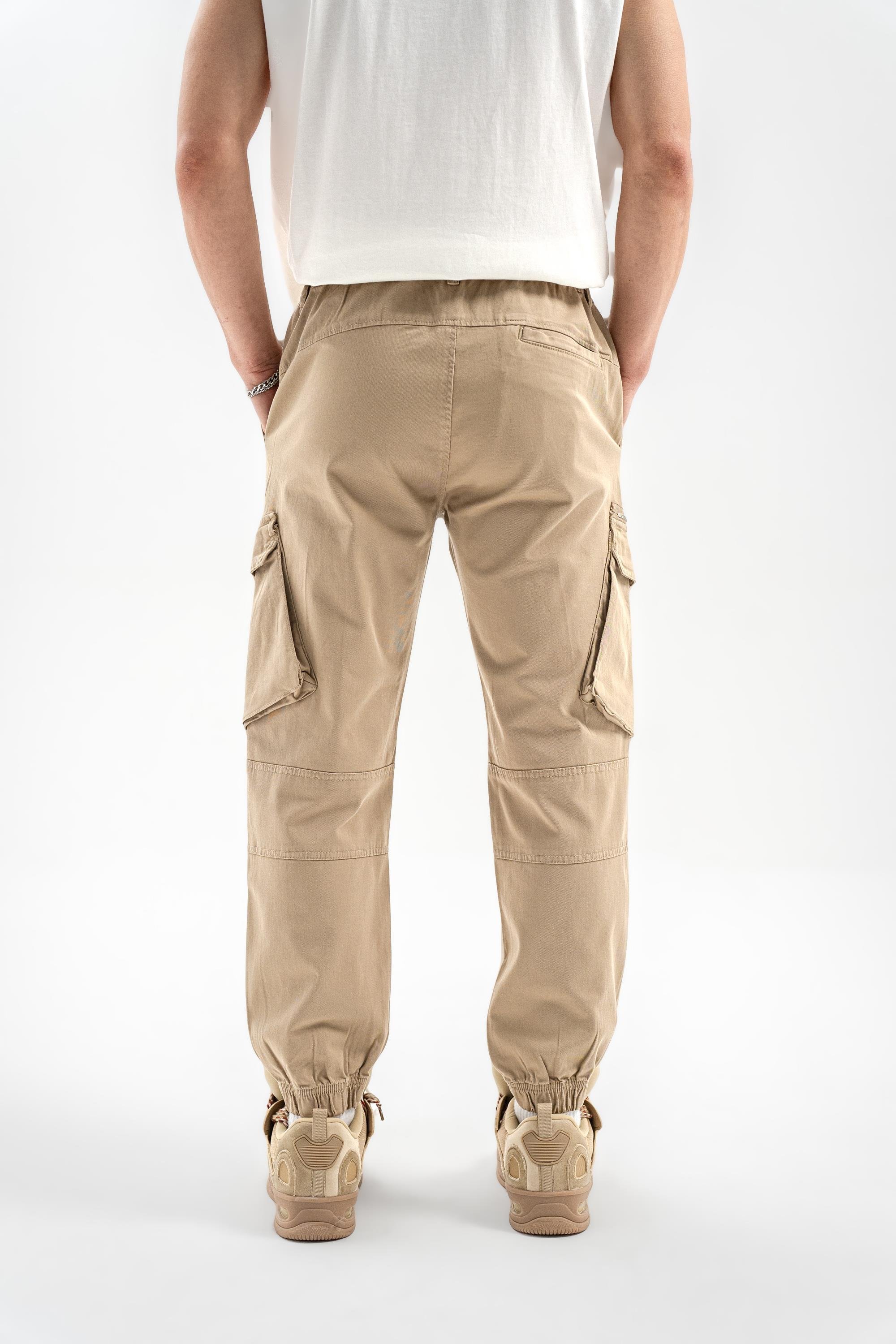 BEJ RENGİ KARGO PANTOLON