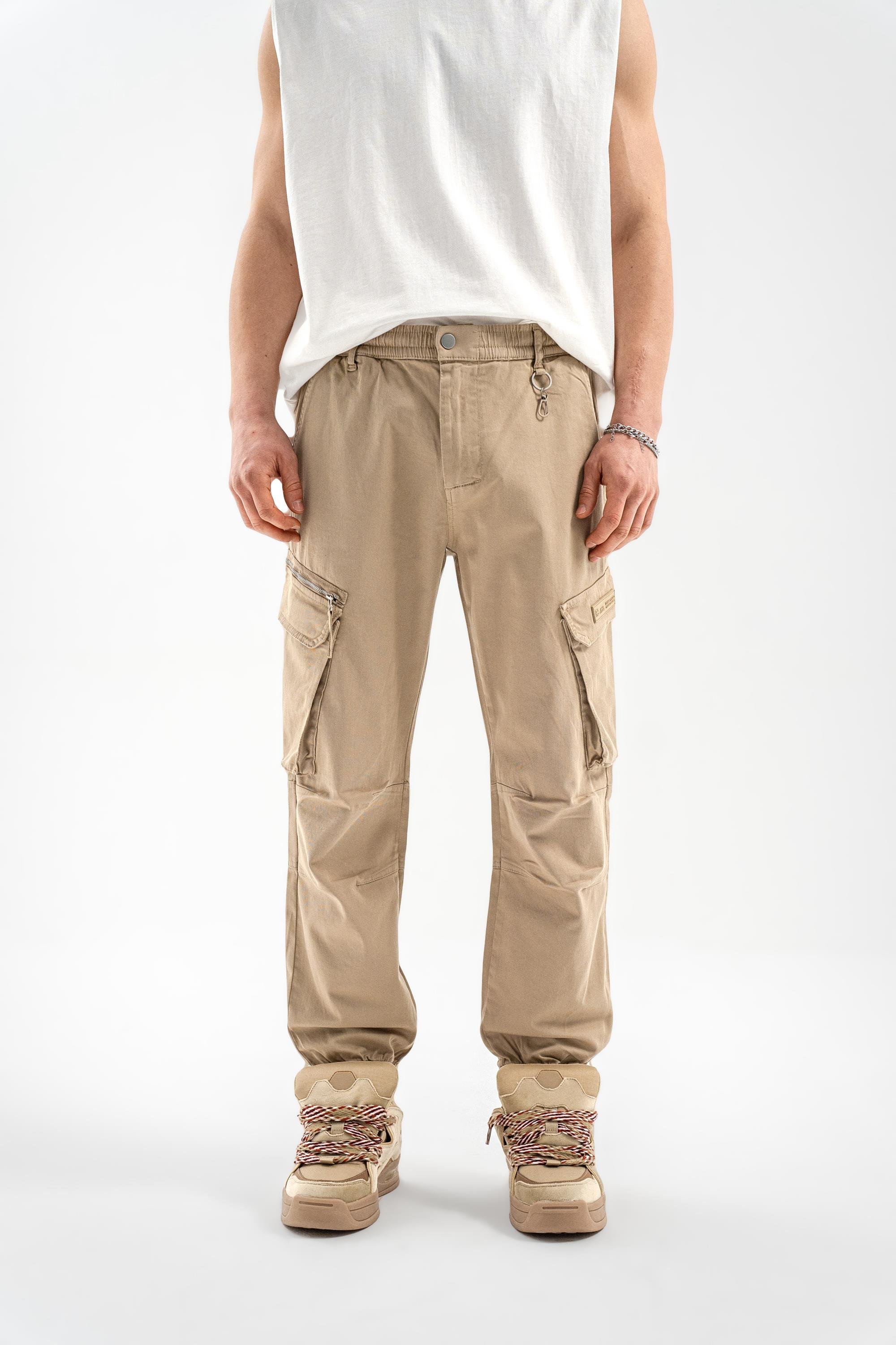 BEJ RENGİ KARGO PANTOLON