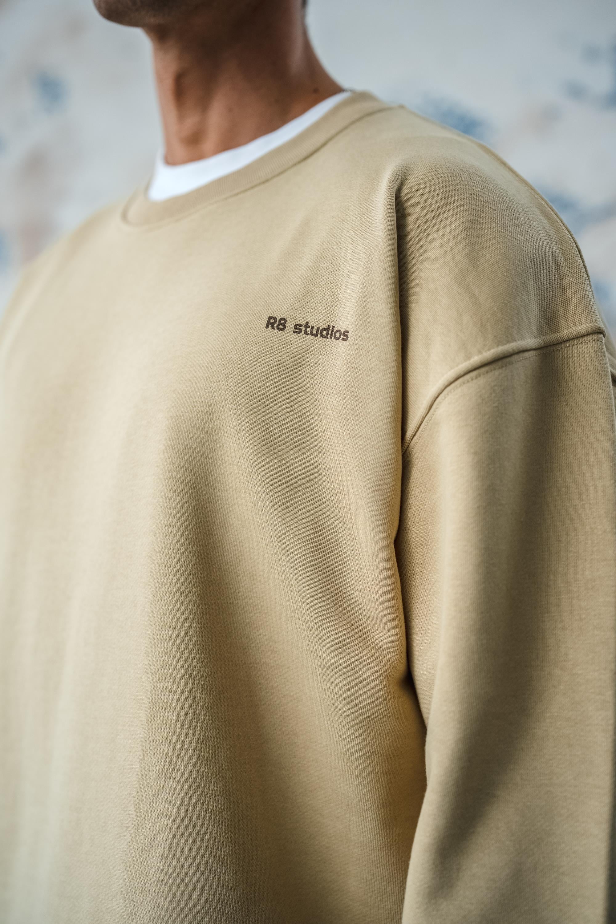 BİSİKLET YAKA OVERSIZE SWEATSHIT