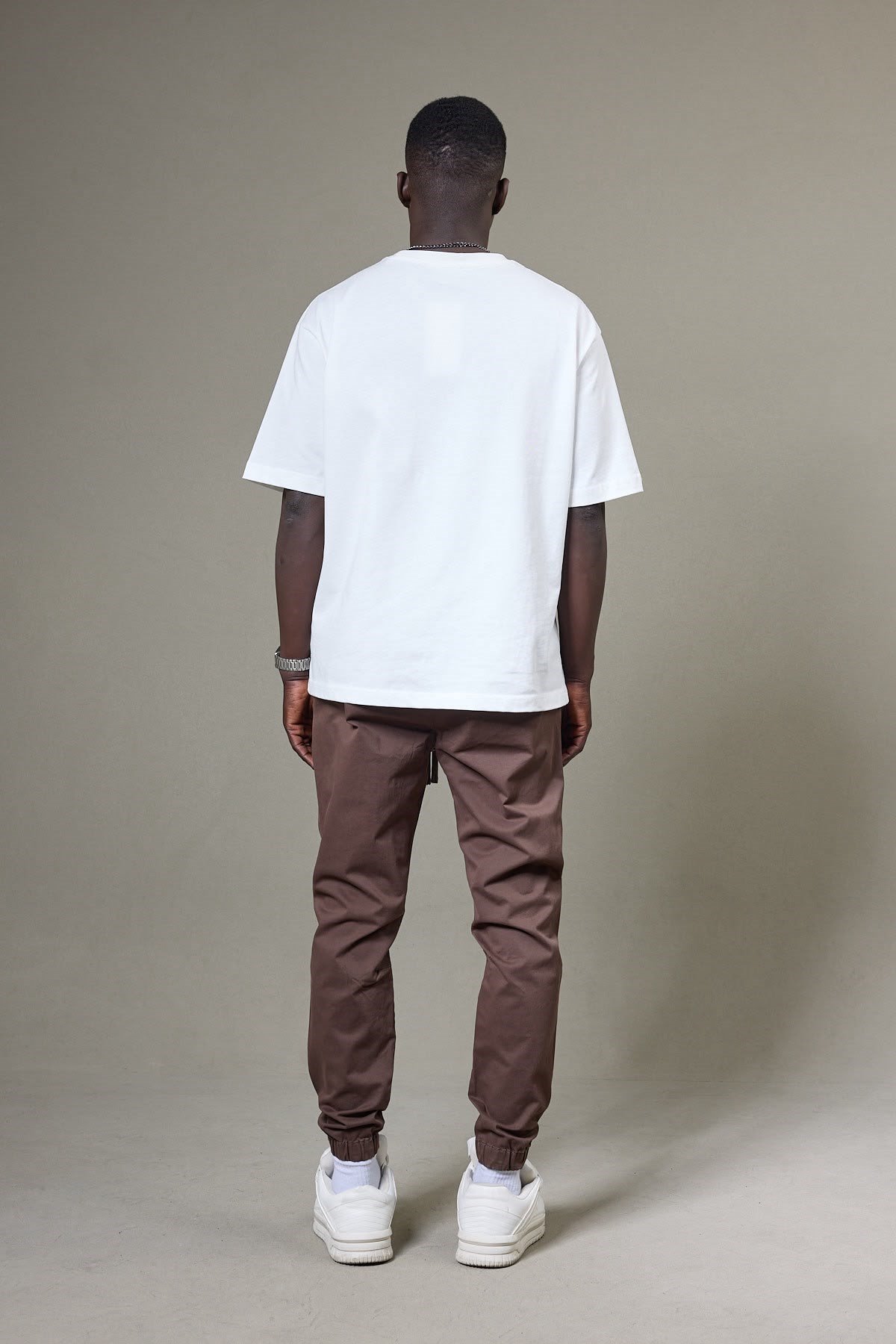KAHVERENGİ GABARDİN JOGGER PANTOLON 5133-1