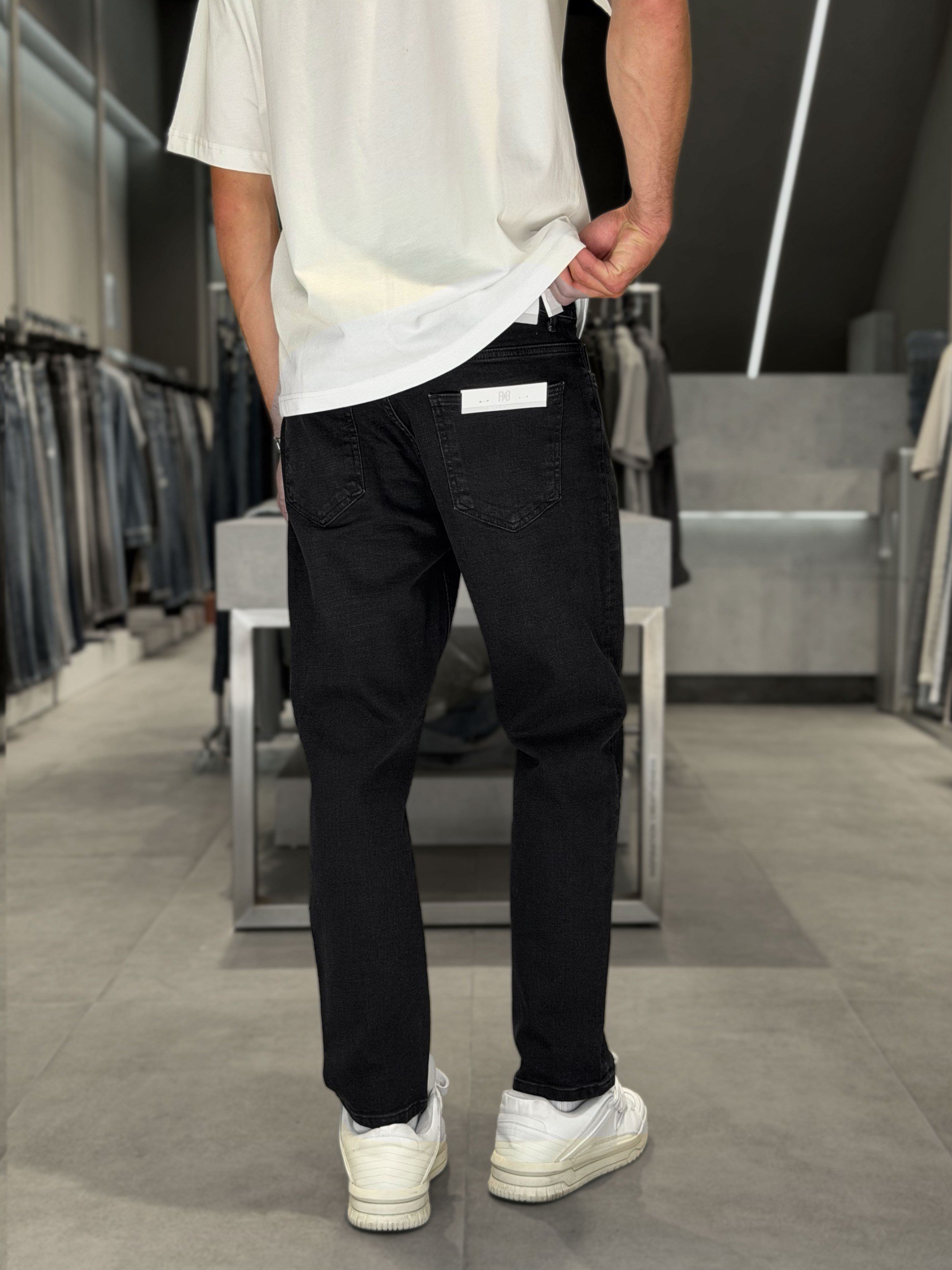 SIYAH BOYFRIEND PANTOLON 5205-1