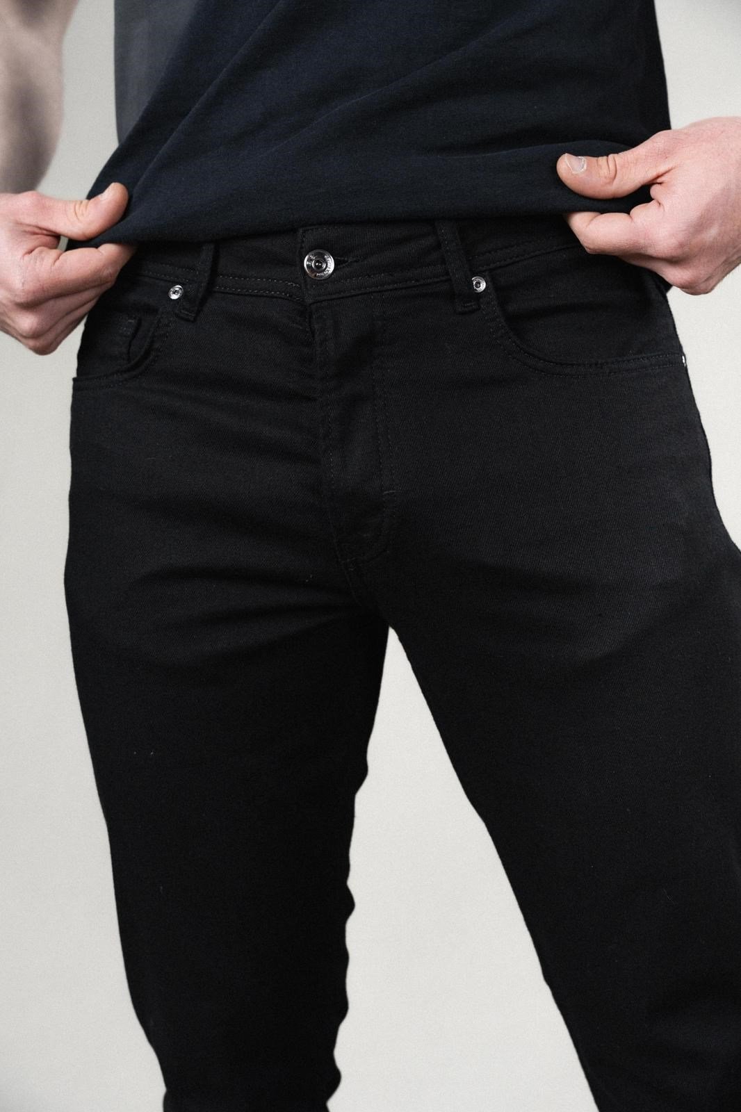 SIYAH SLIM PANTOLON 5100