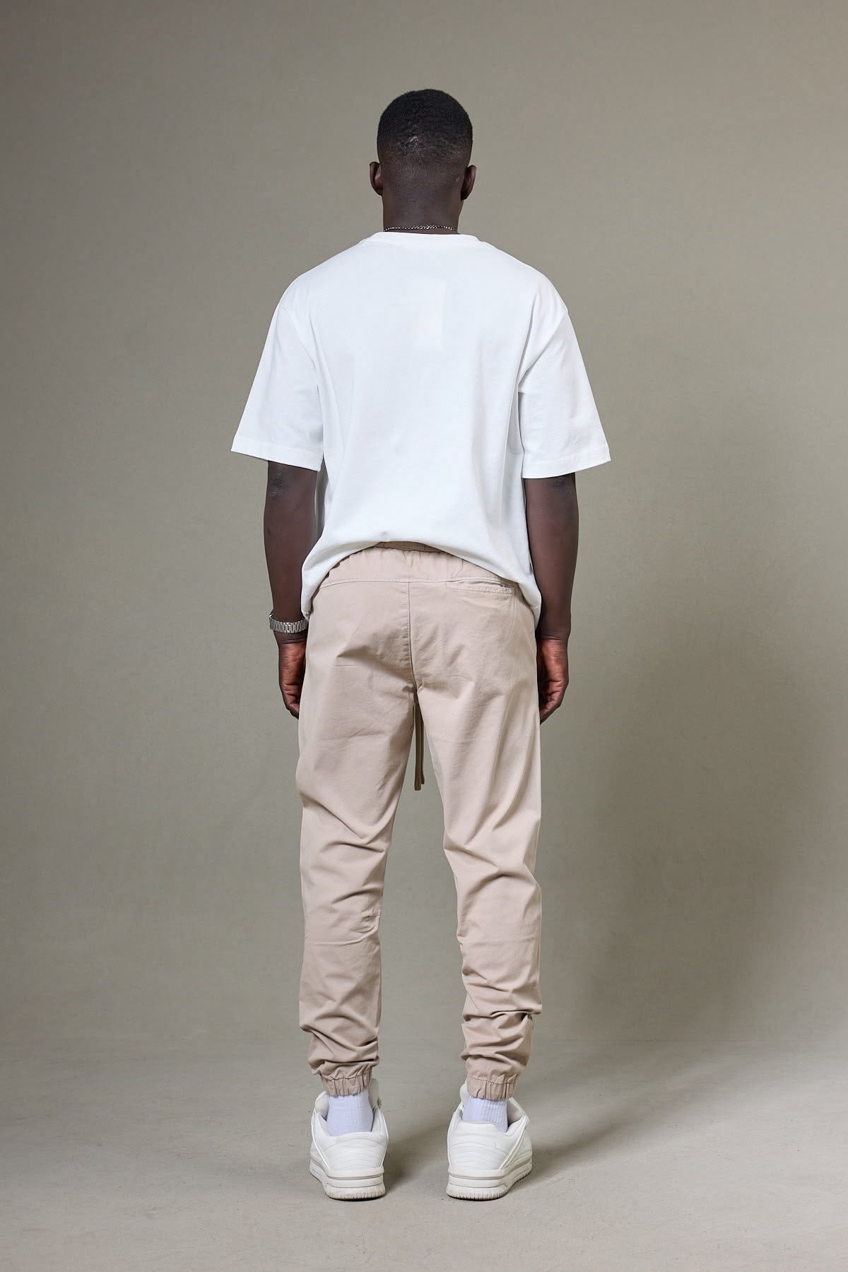 VİZON RENK GABARDİN JOGGER PANTOLON 5133-2