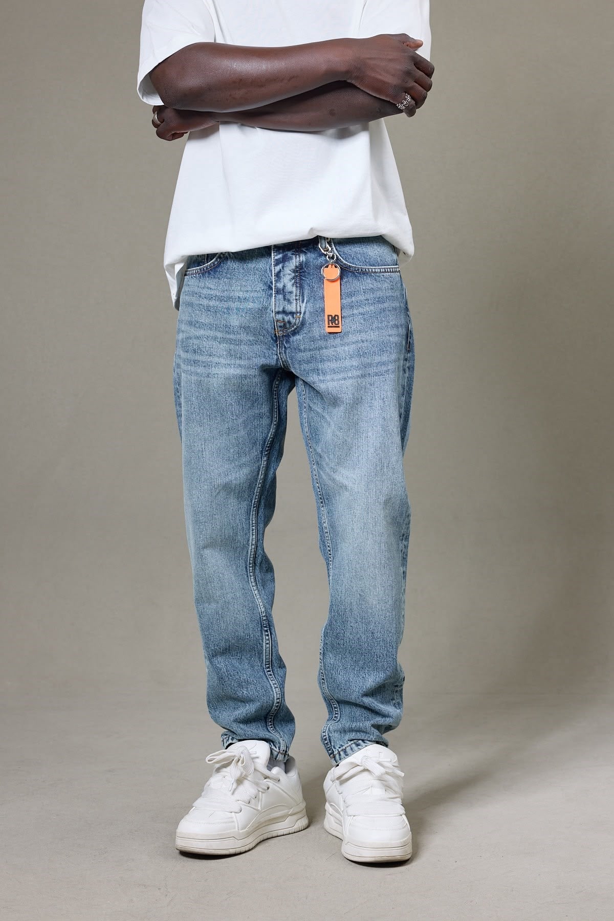 YIKAMALI MAVİ BOYFRİEND PANTOLON 5168