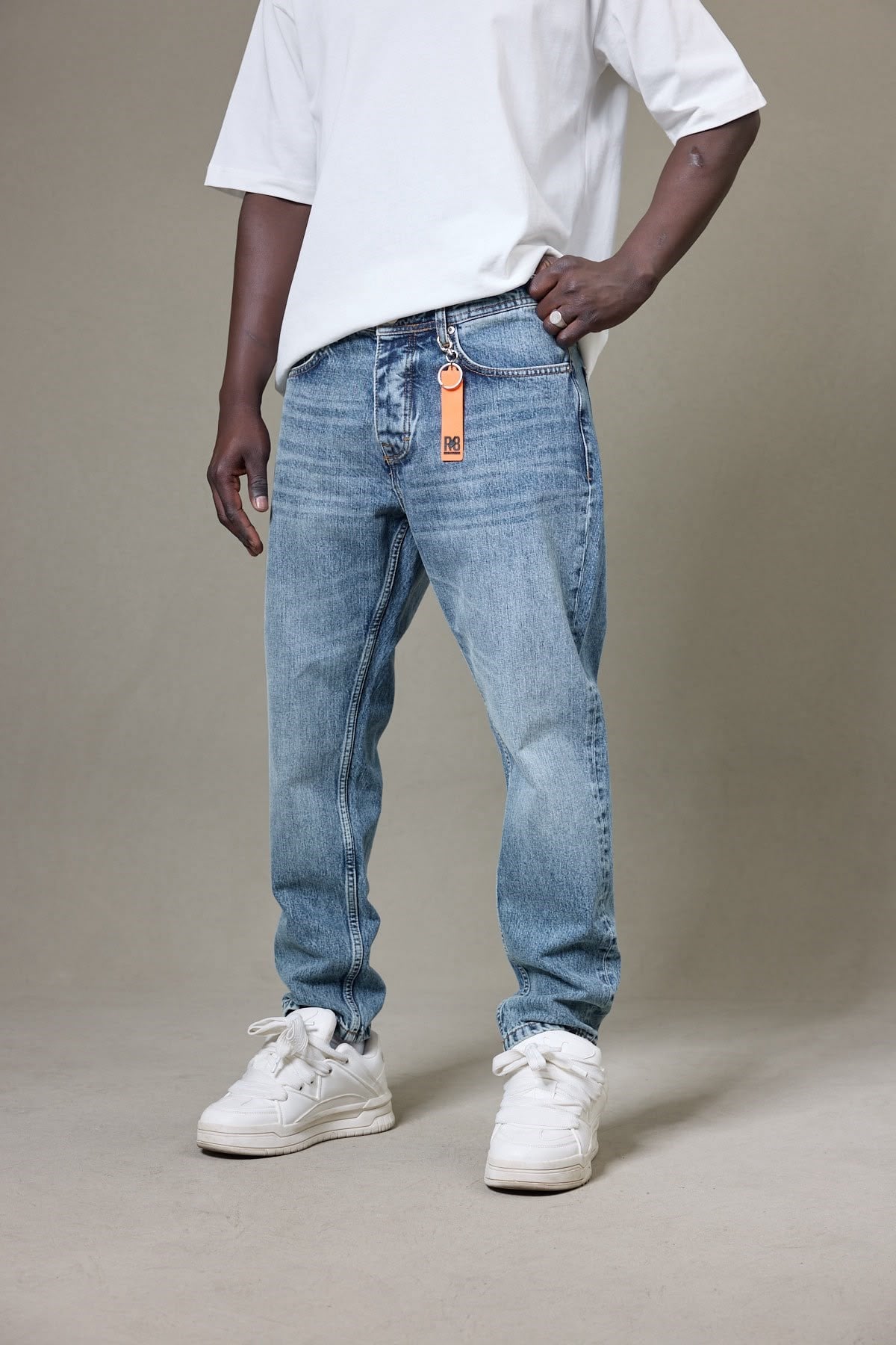 YIKAMALI MAVİ BOYFRİEND PANTOLON 5168