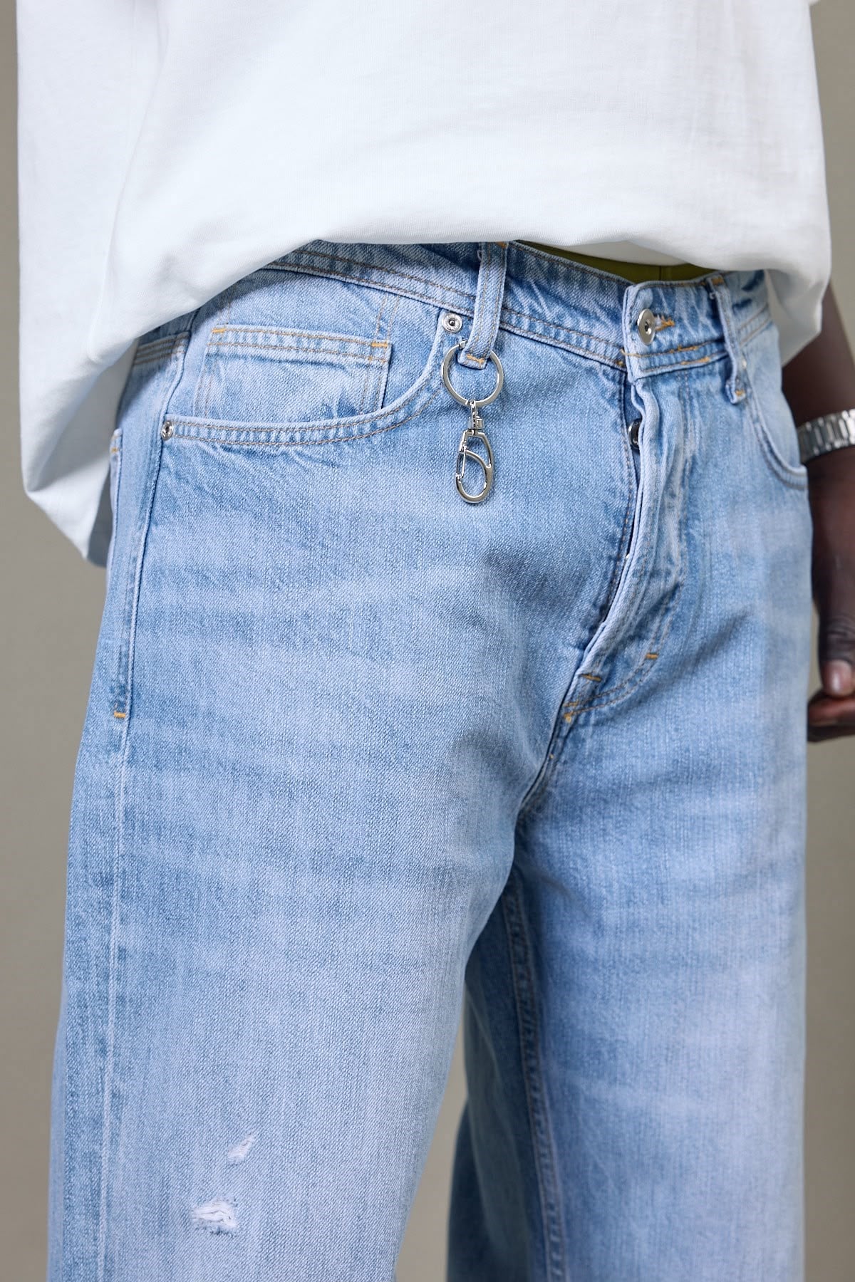 YIRTIK DETAYLI BAGGY PANTOLON 5191