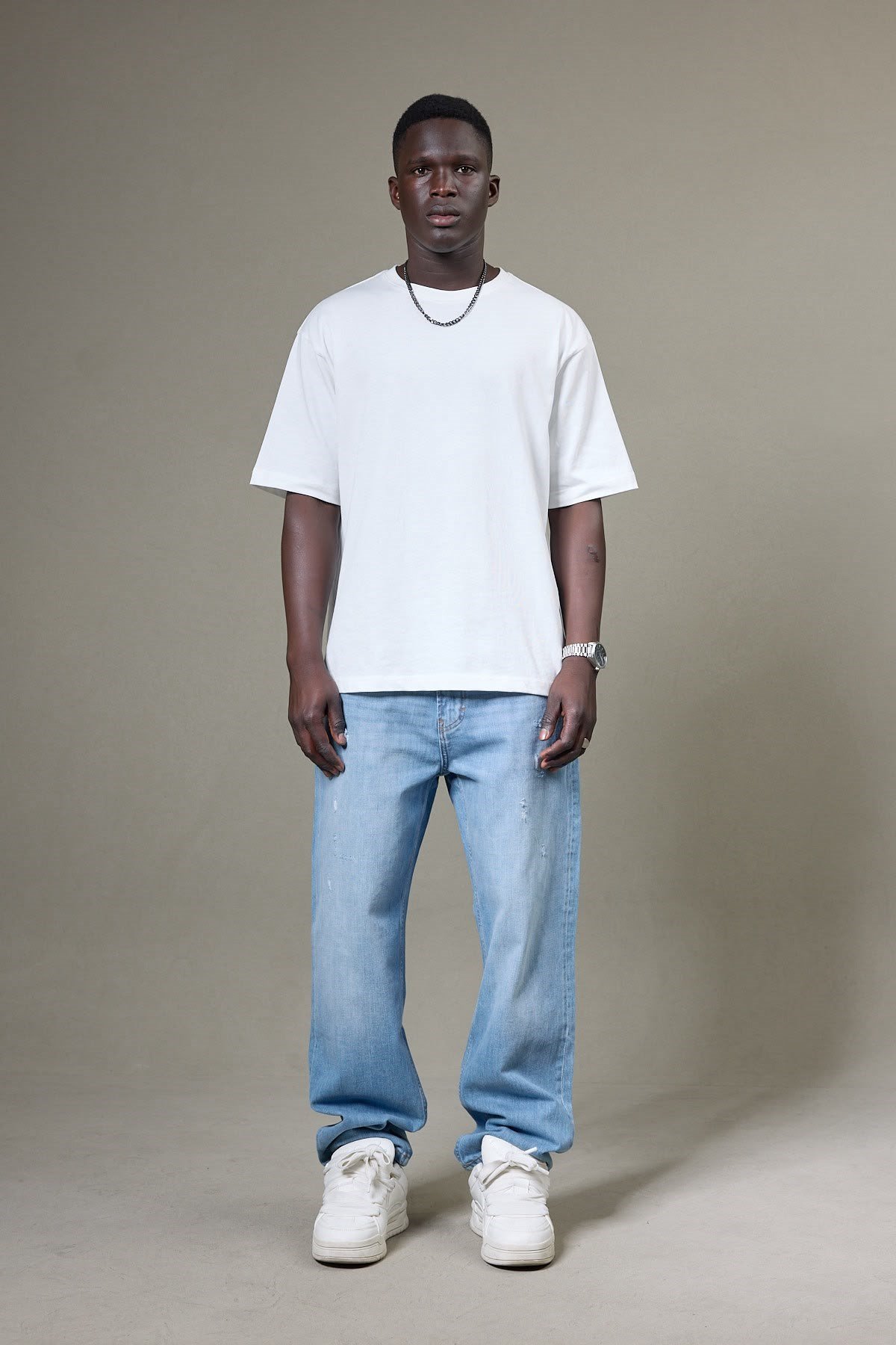 YIRTIK DETAYLI BAGGY PANTOLON 5192-1