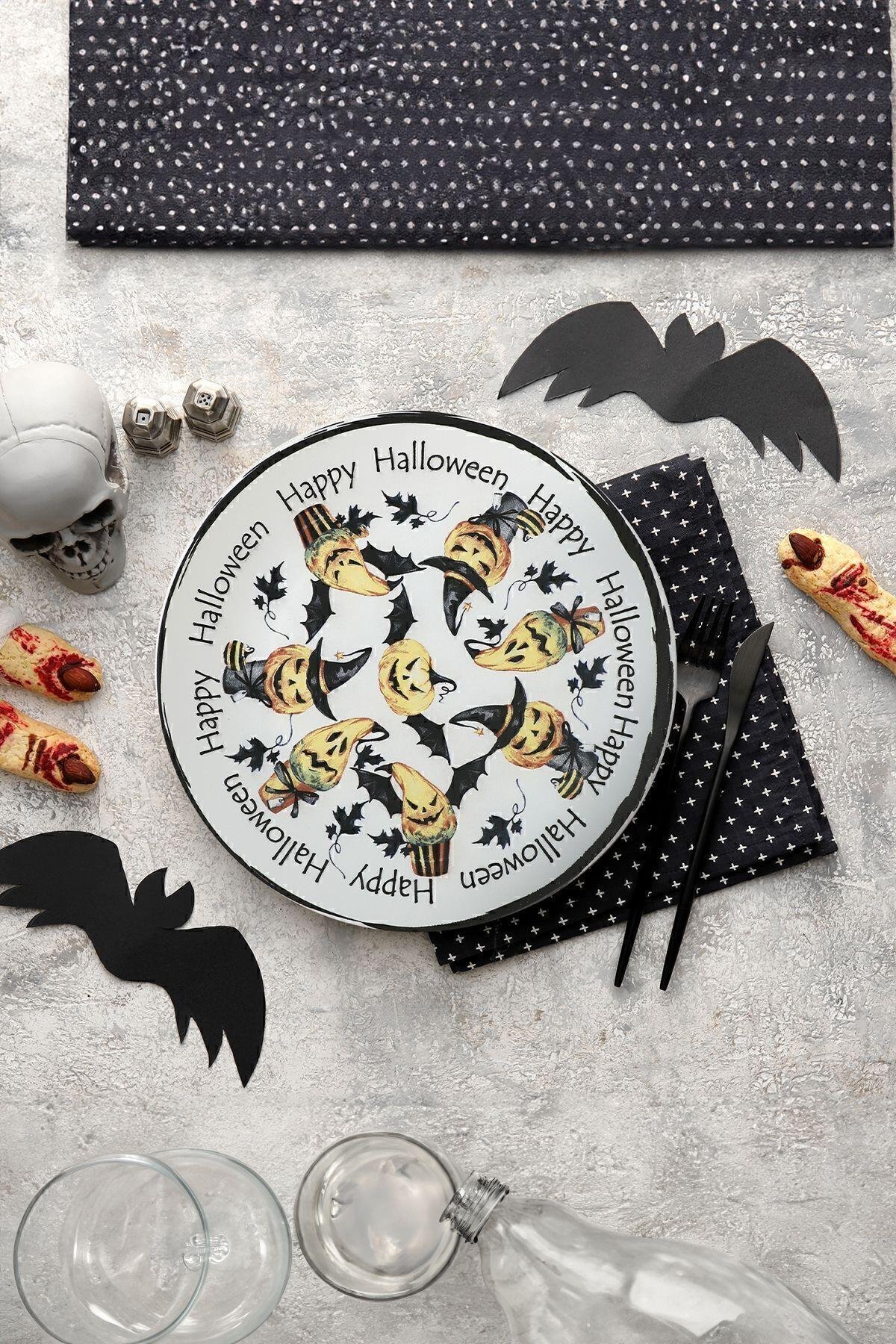Keraart Halloween Happy 2 Servis Tabağı 26 Cm 19946