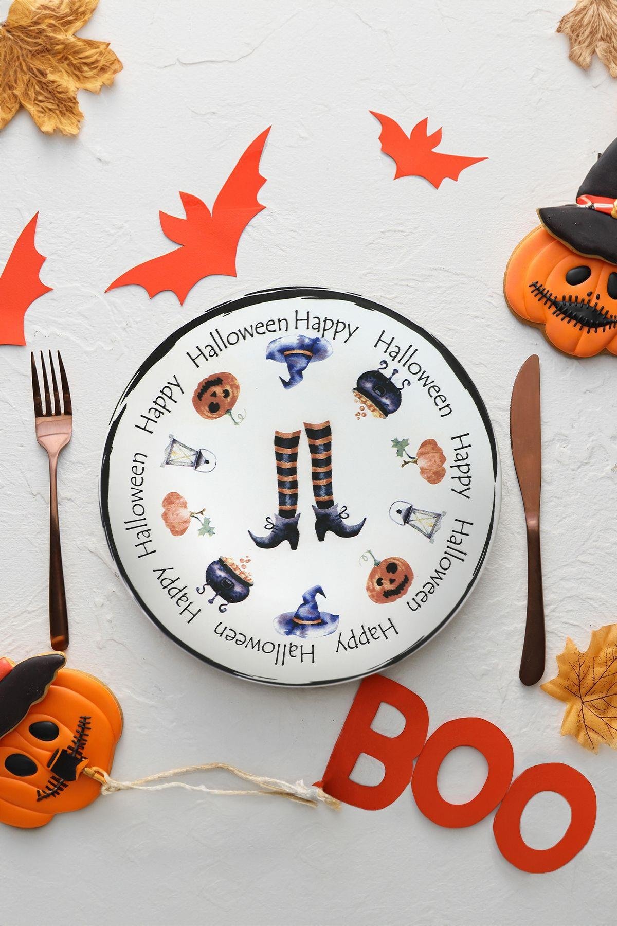 Keraart Halloween Happy Servis Tabağı 26 Cm 19950
