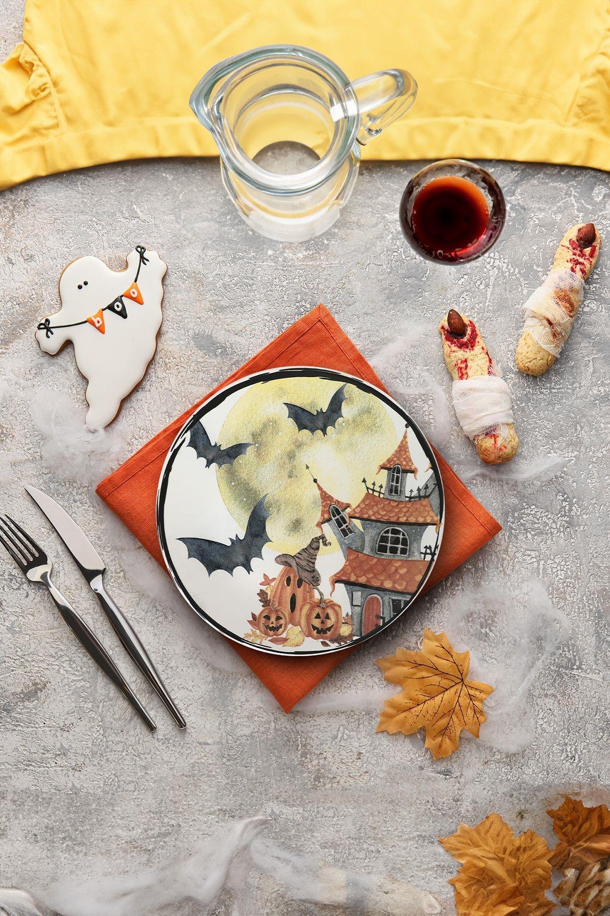 Keraart Halloween Moon Servis Tabağı 26 Cm 19947