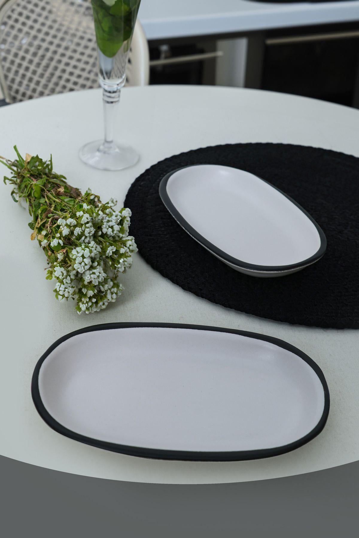 Keraart Simply Hitit Kayık Tabak 19 Cm 2 Adet 19985