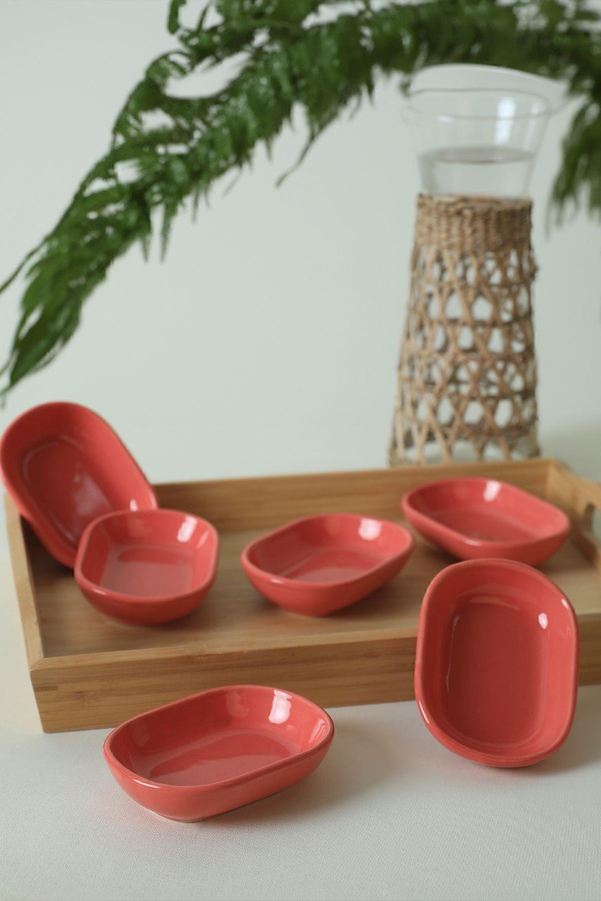 Pembe Noyan Çerezlik 11 Cm 6 Adet 552