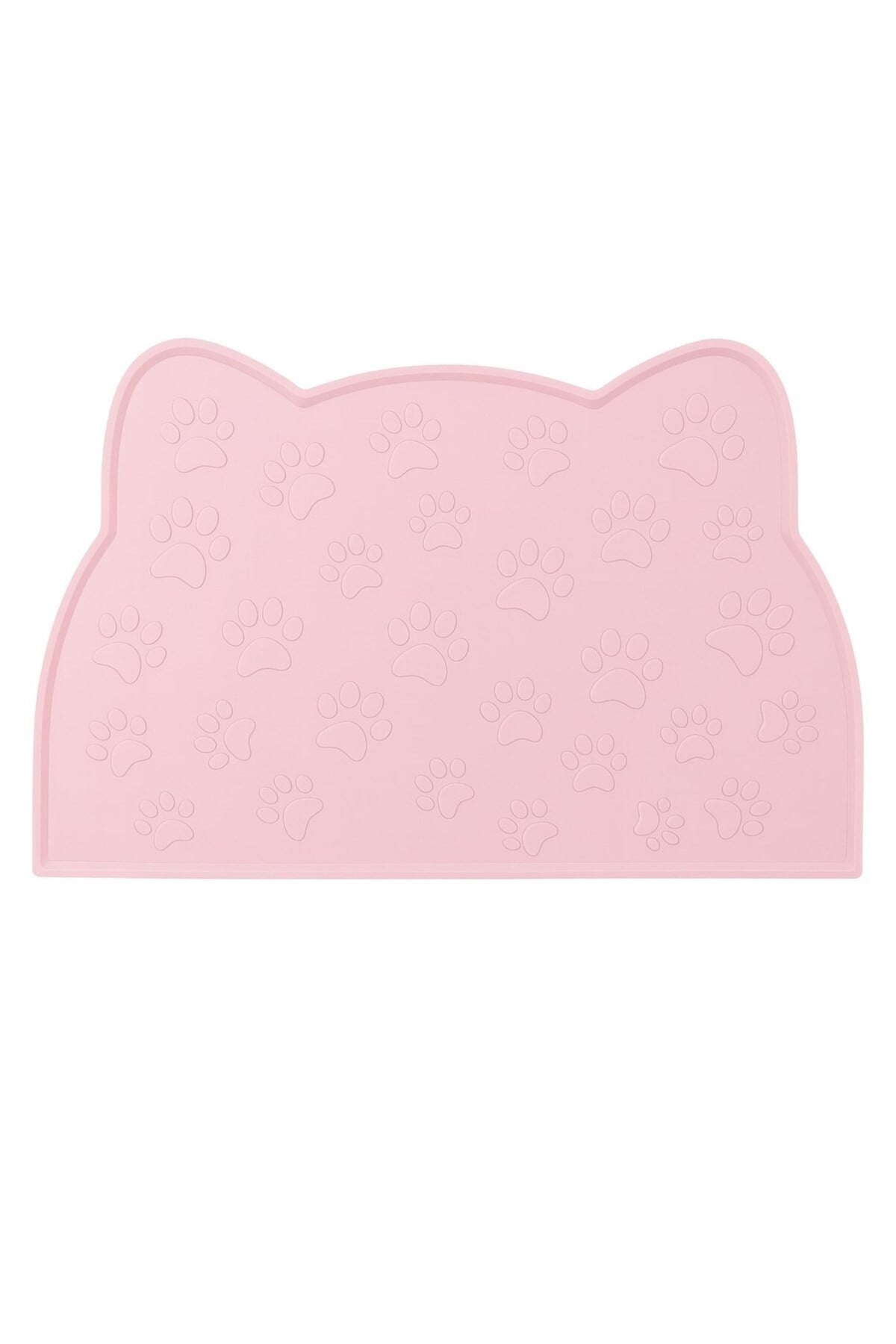 %100 Silikon Kaymaz Kedi Mama Matı (42x28 cm)