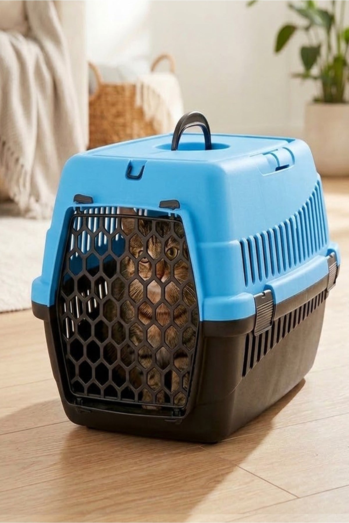 Askılı Kedi Köpek (Evcil Hayvan) Taşıma Çantası Küçük Boy
