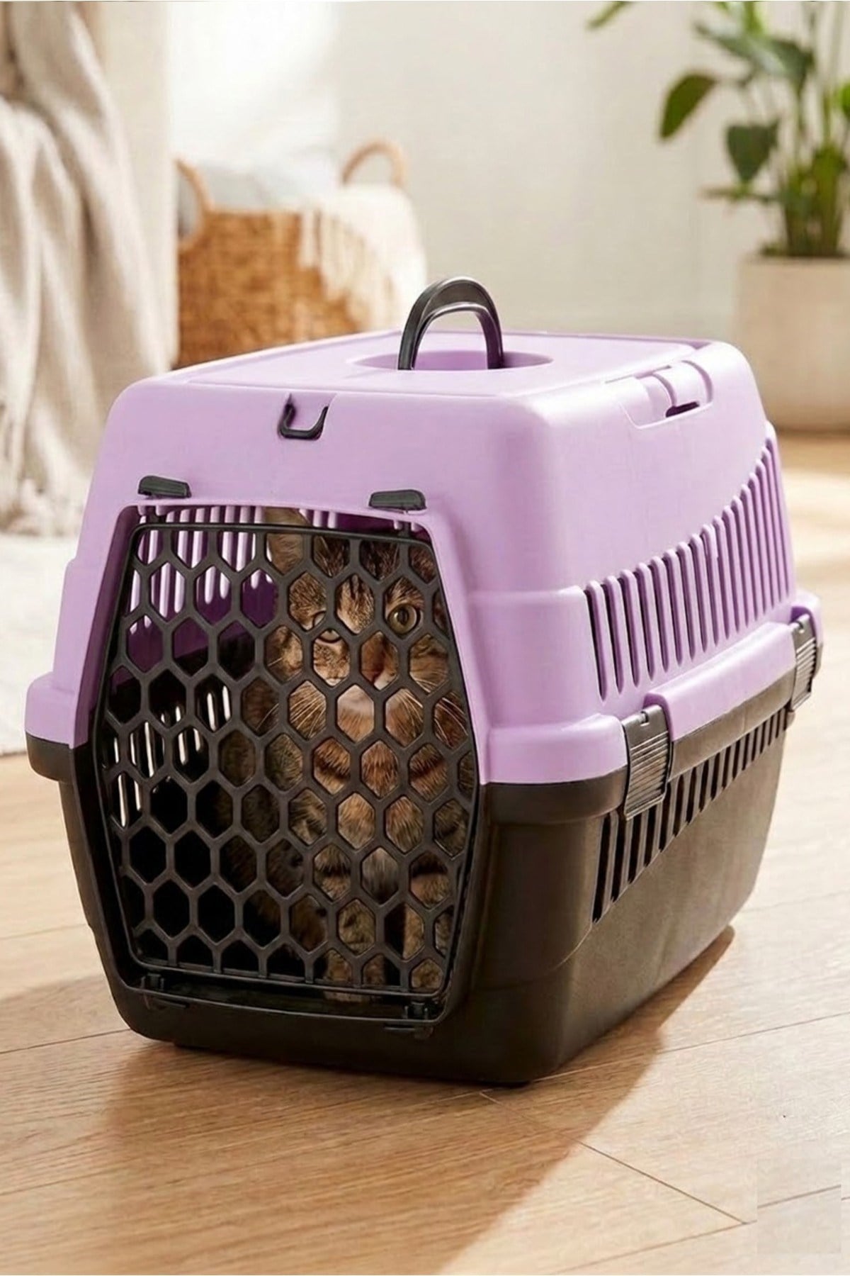 Askılı Kedi Köpek (Evcil Hayvan) Taşıma Çantası Küçük Boy
