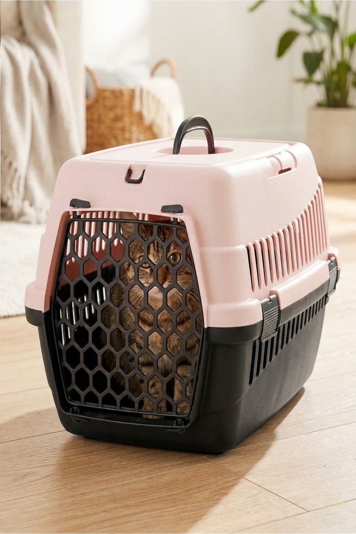 Askılı Kedi Köpek (Evcil Hayvan) Taşıma Çantası Küçük Boy