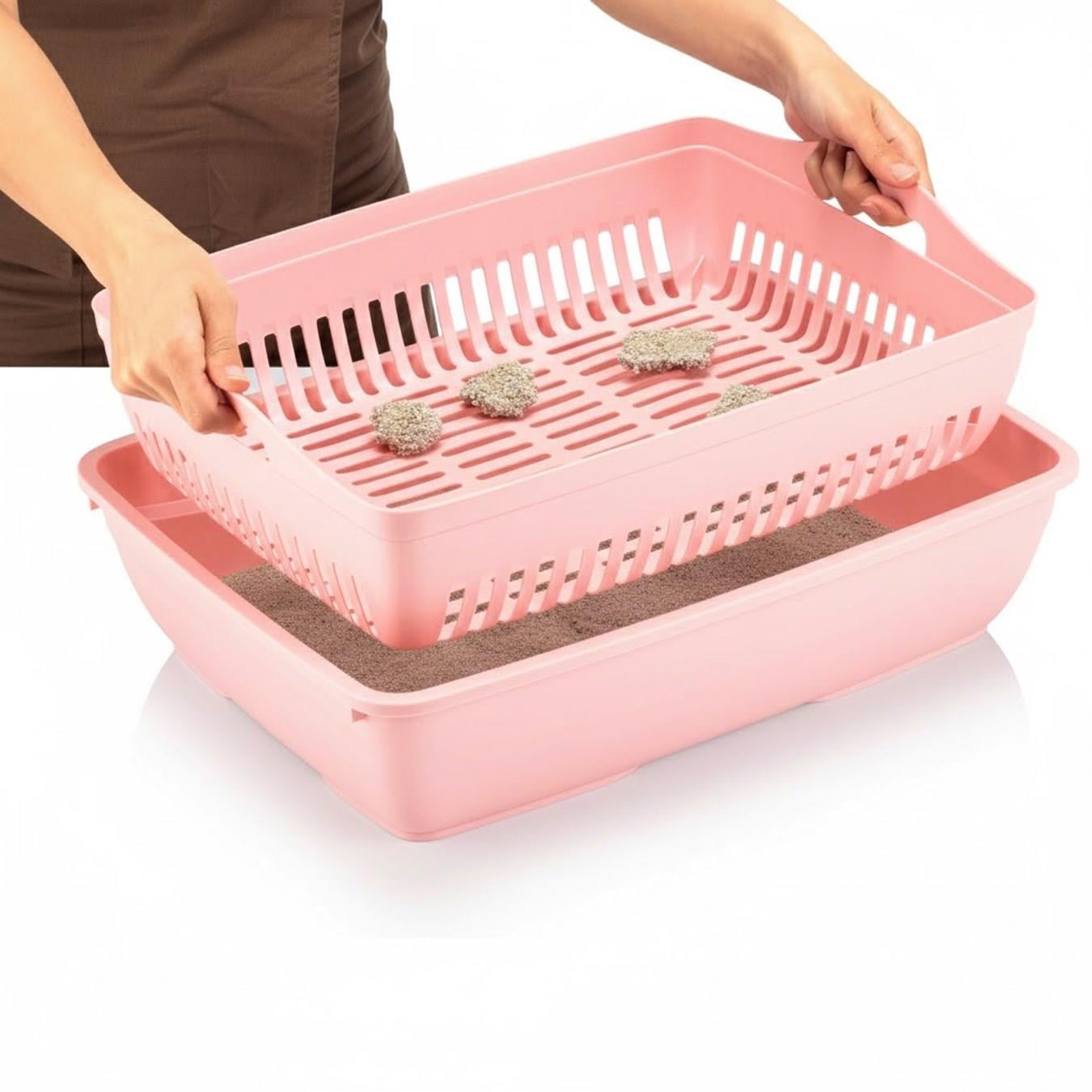 Elekli Kapalı Kedi Tuvaleti 