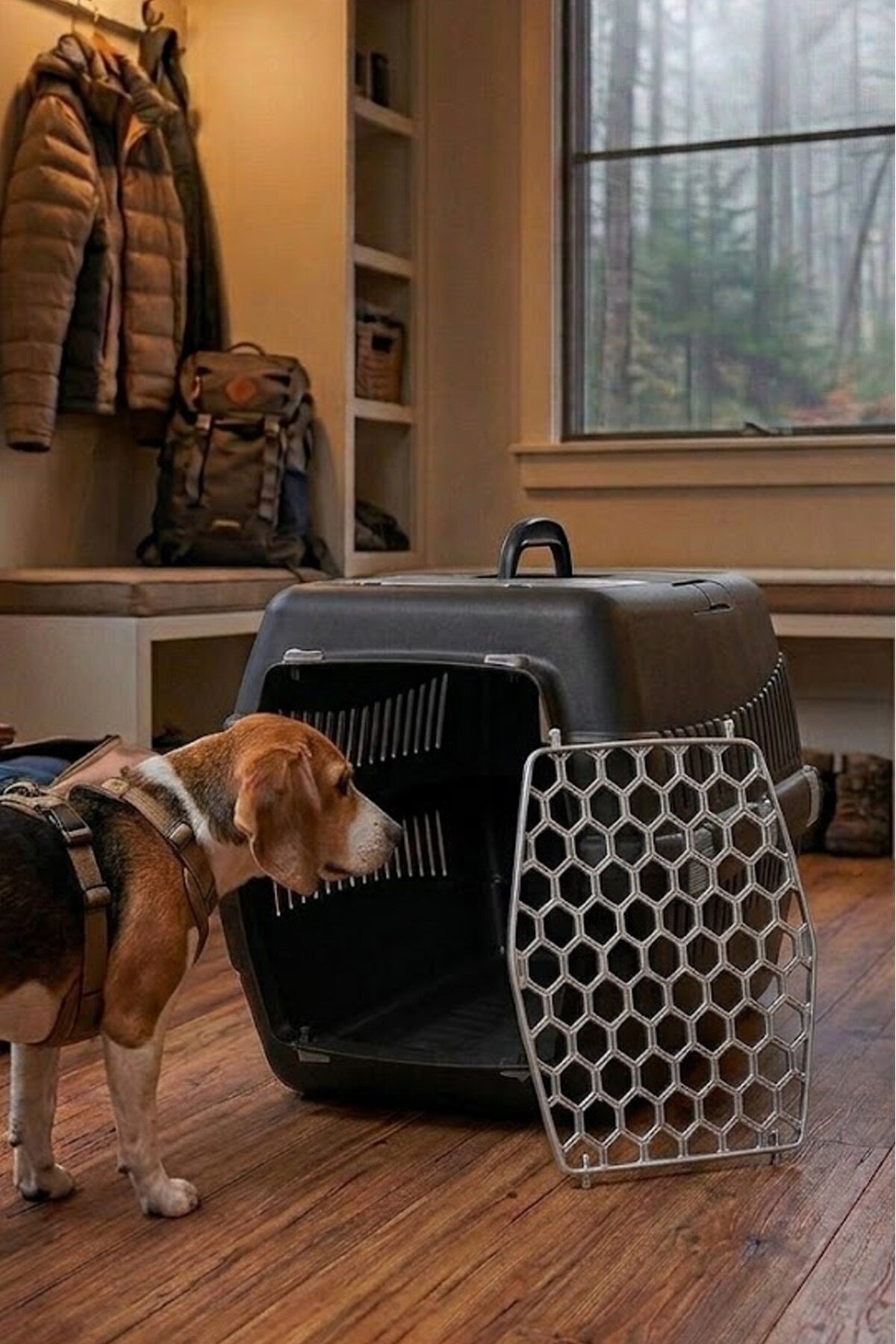 Kedi Köpek (Evcil Hayvan) Taşıma Çantası Büyük Boy XL