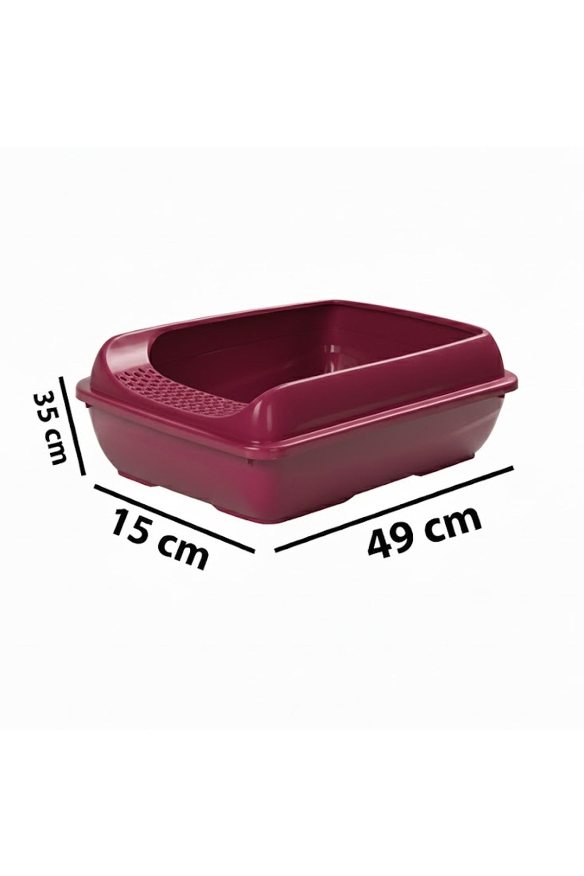 Süzgeçlı Açık Kedi Tuvaleti