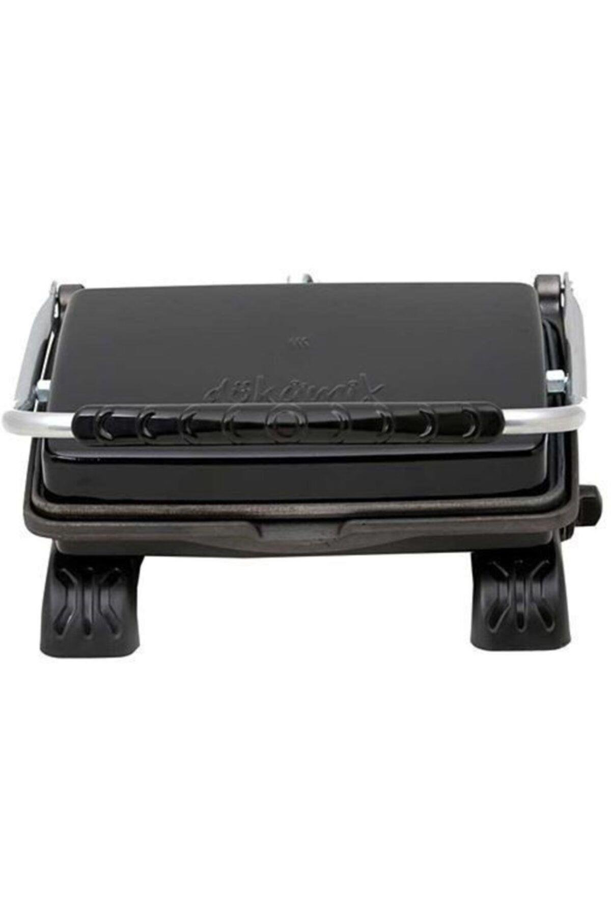 Siyah Döküm Organik Tost Makinesi 1800w Ev Tipi Dt-30