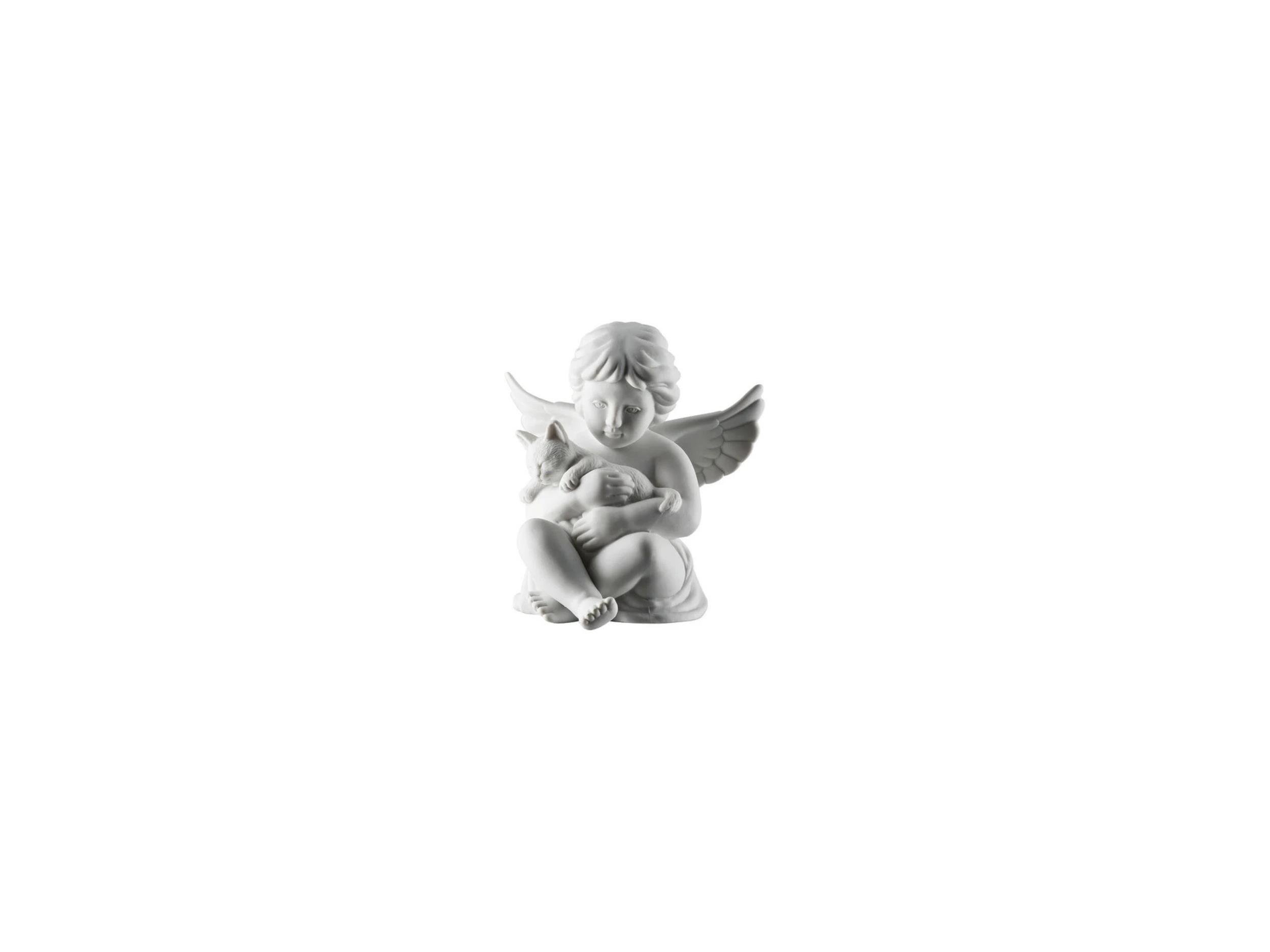 Angel with Cat 10 cm