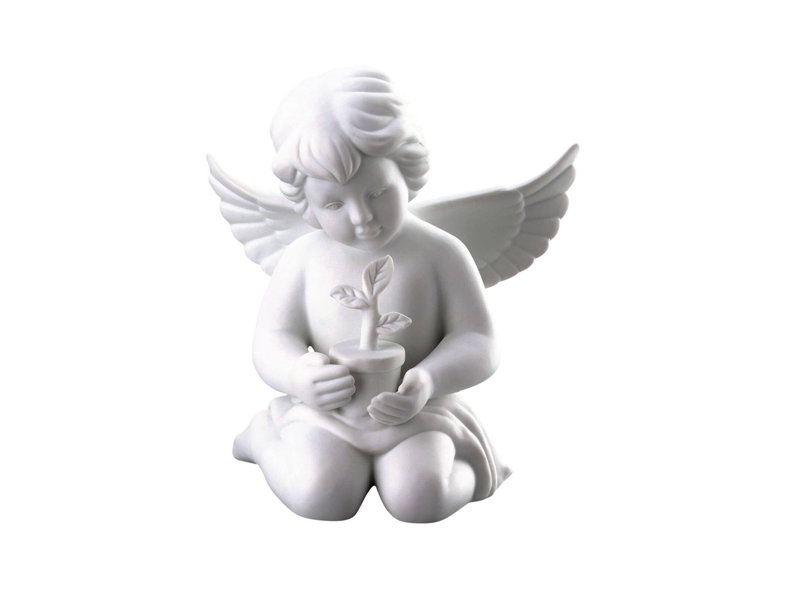 Angel with Flowerpot 14 cm