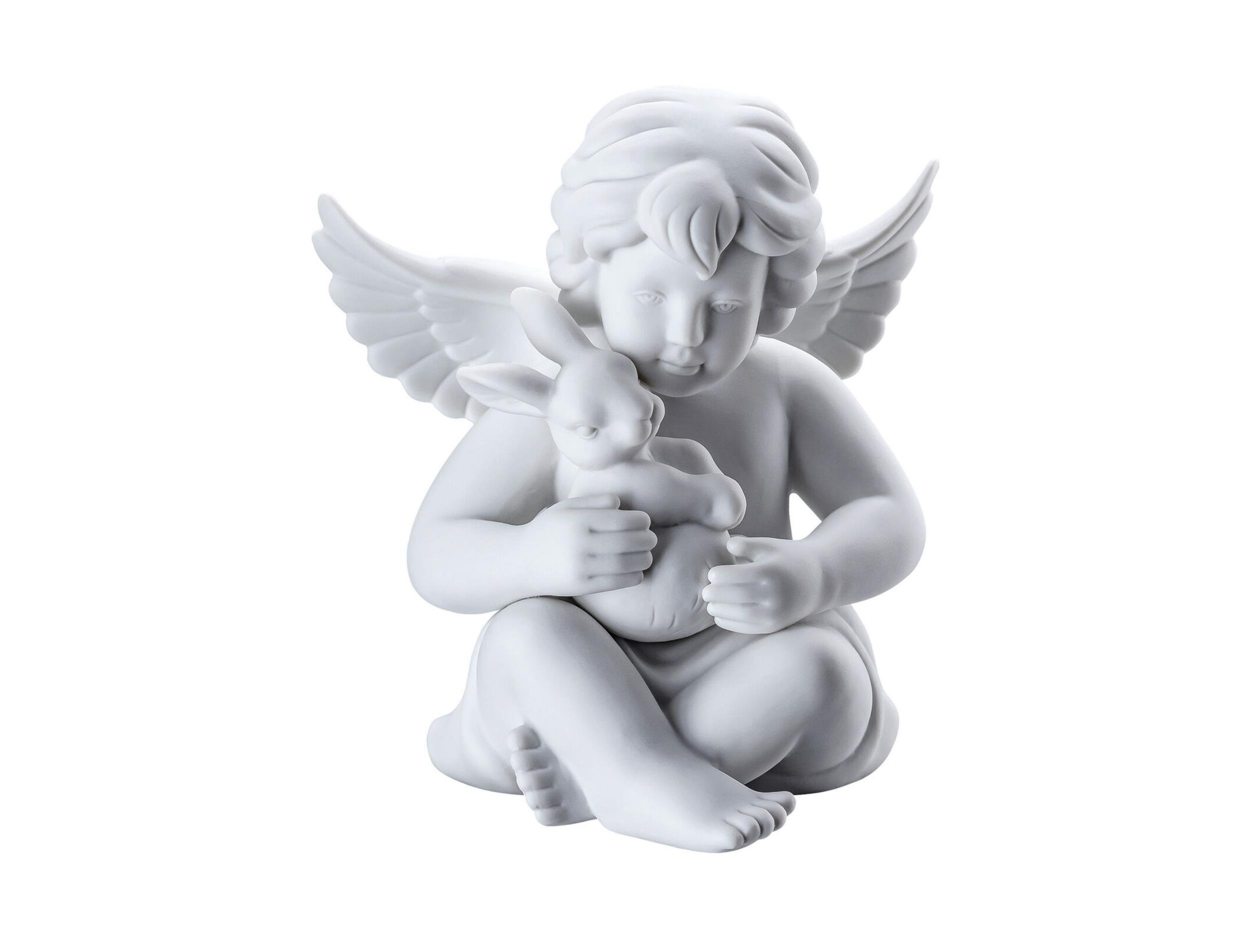 Angel with Hare 14 cm