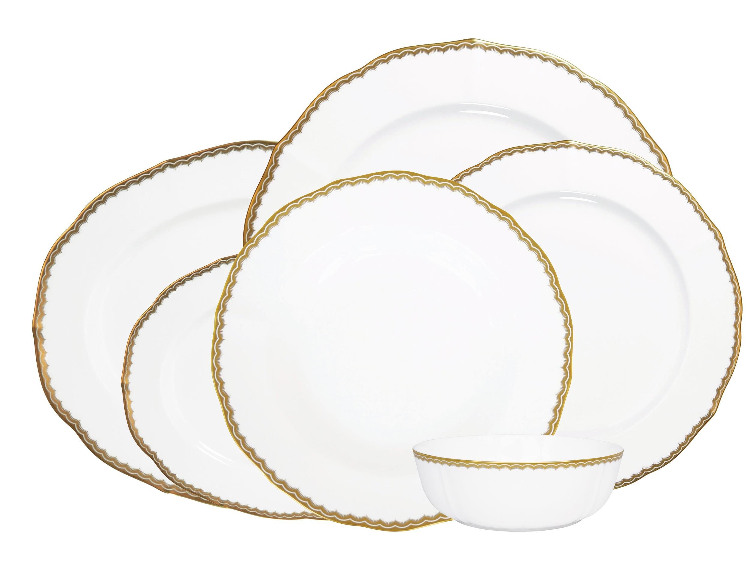 Antique Gold 72 Parça