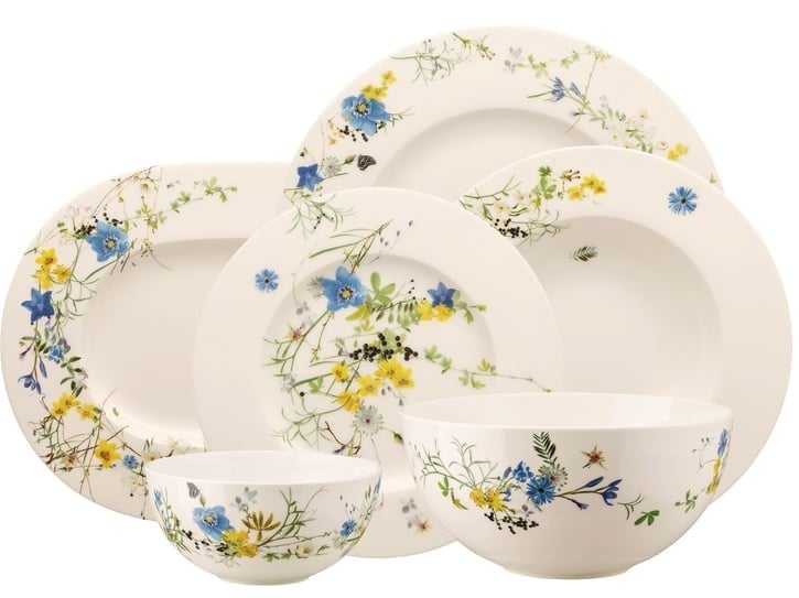 Brillance Fleurs des Alpes 1 - 51 Parça Set