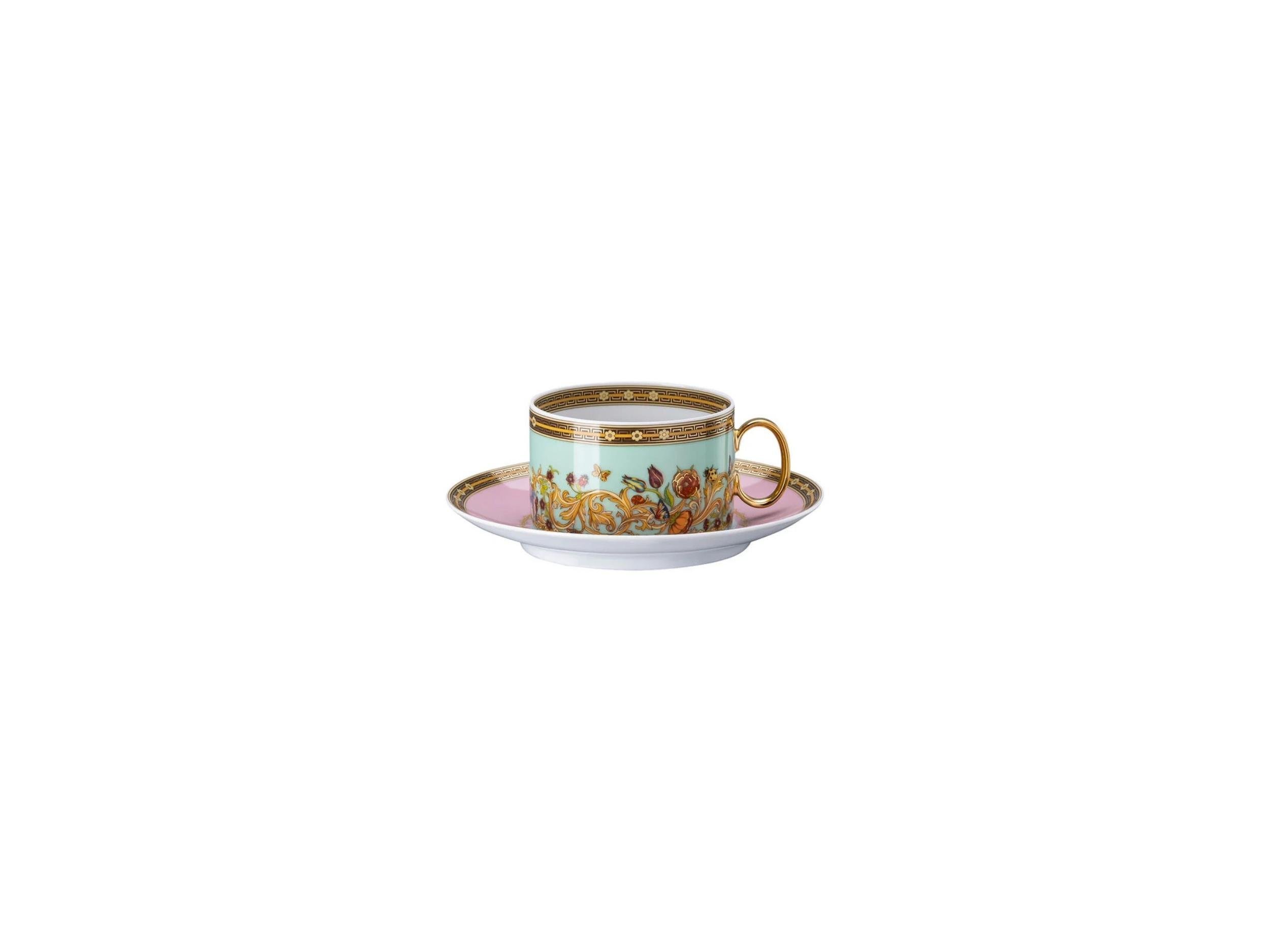 Çay Fincan-Tabak Le Jardin de Versace