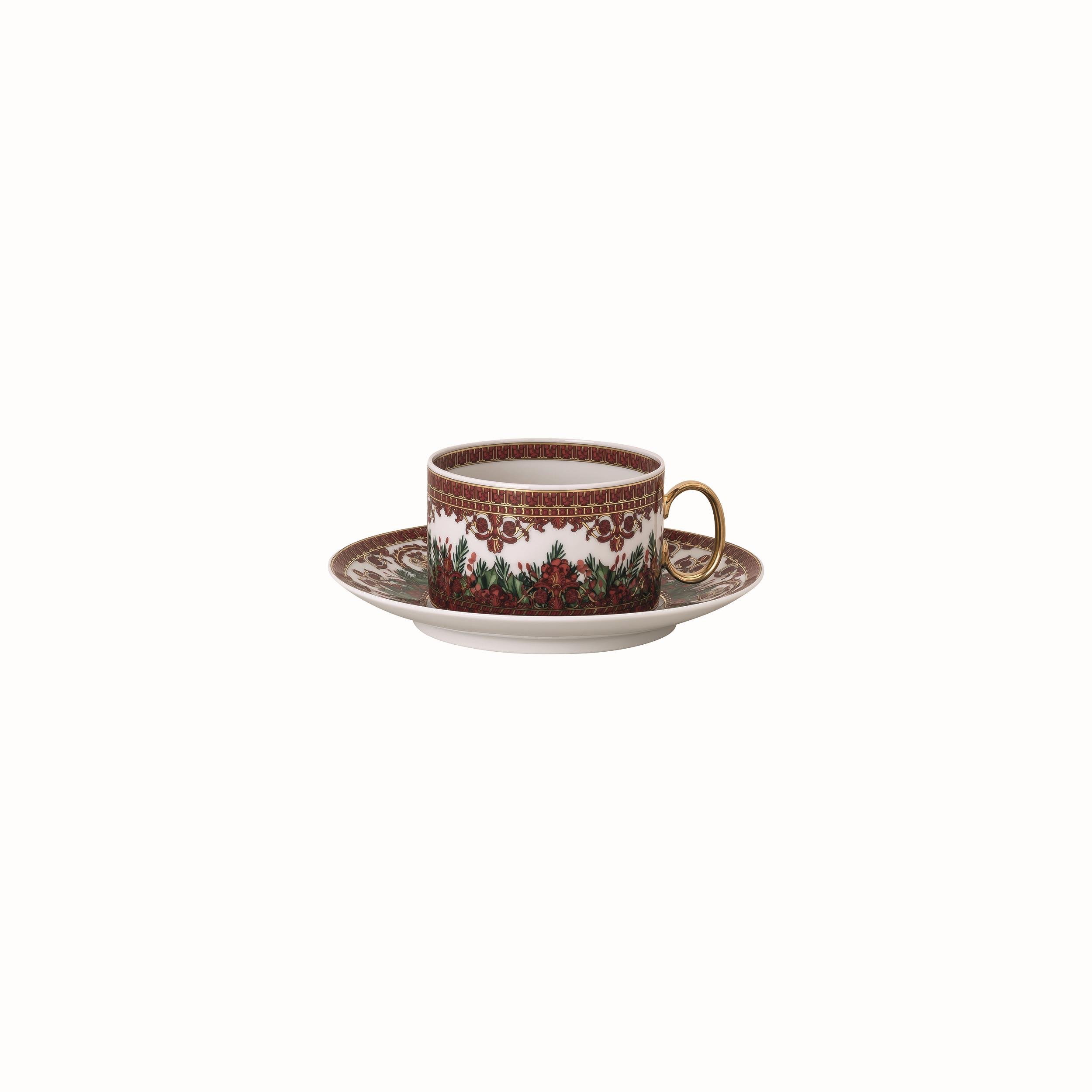Çay Fincan-Tabak Love Baroque Holiday