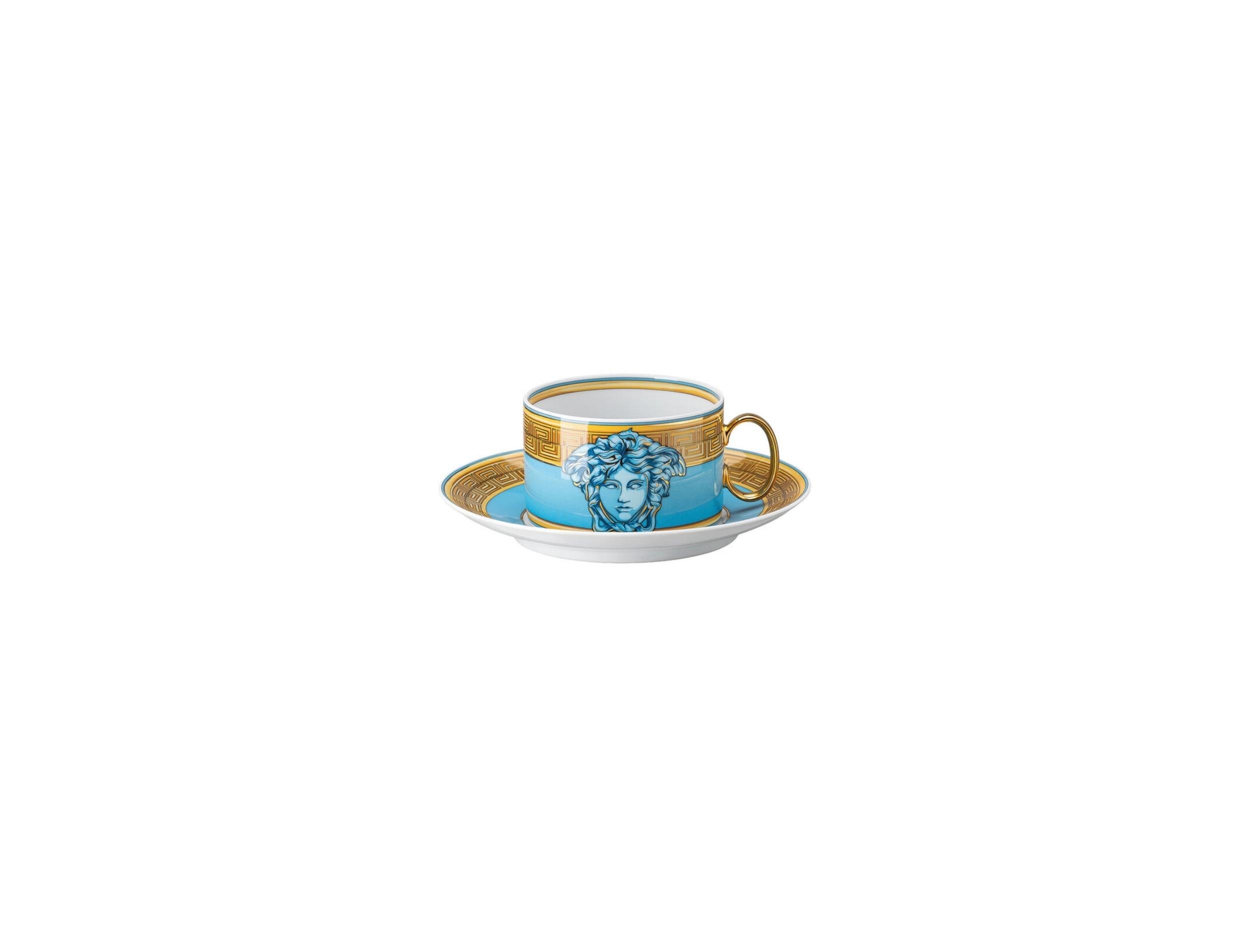 Çay Fincan-Tabak Medusa Amplified Blue Coin