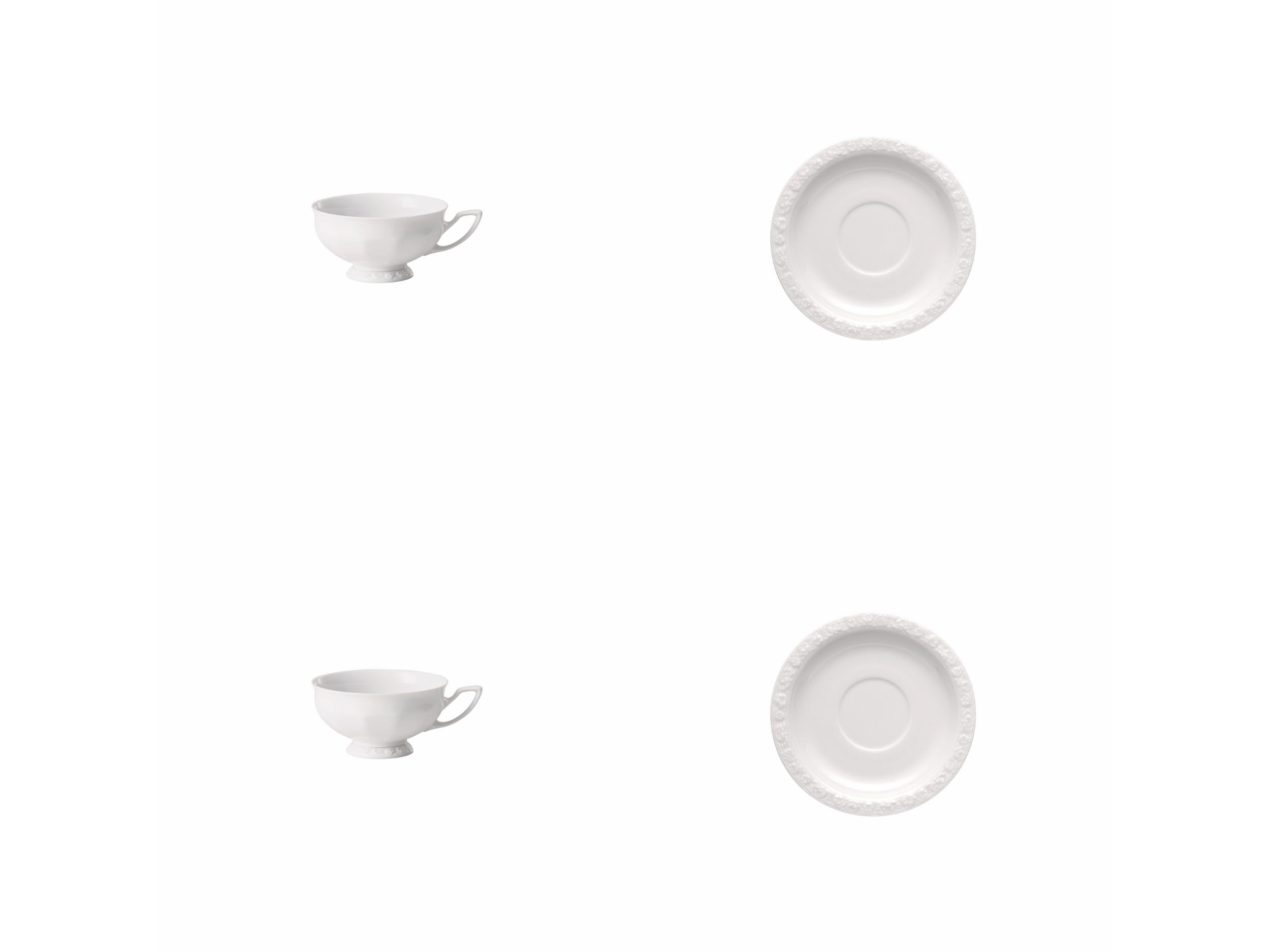 Çay Set 4 Parça Maria White