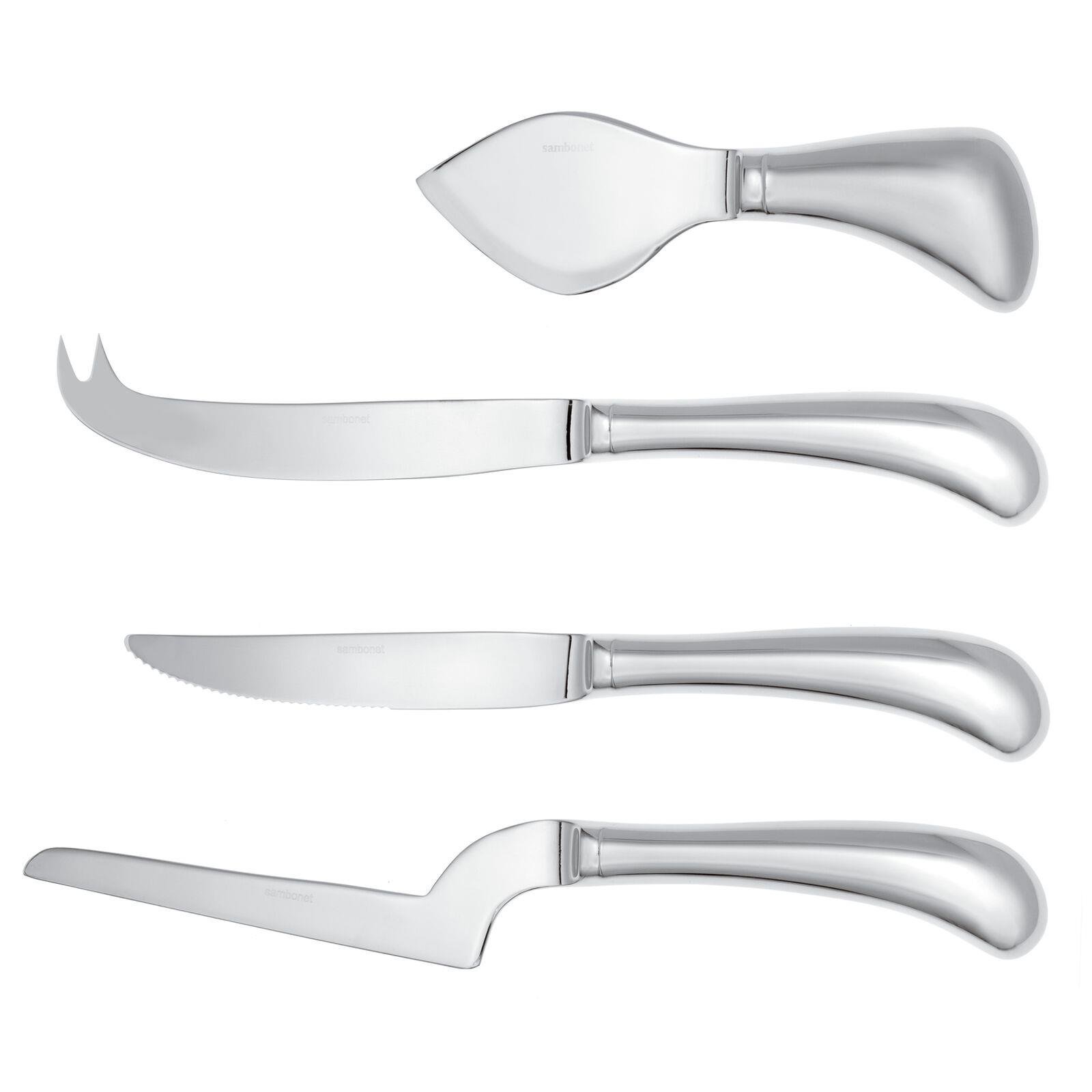 Cheese knife set, 4 prç