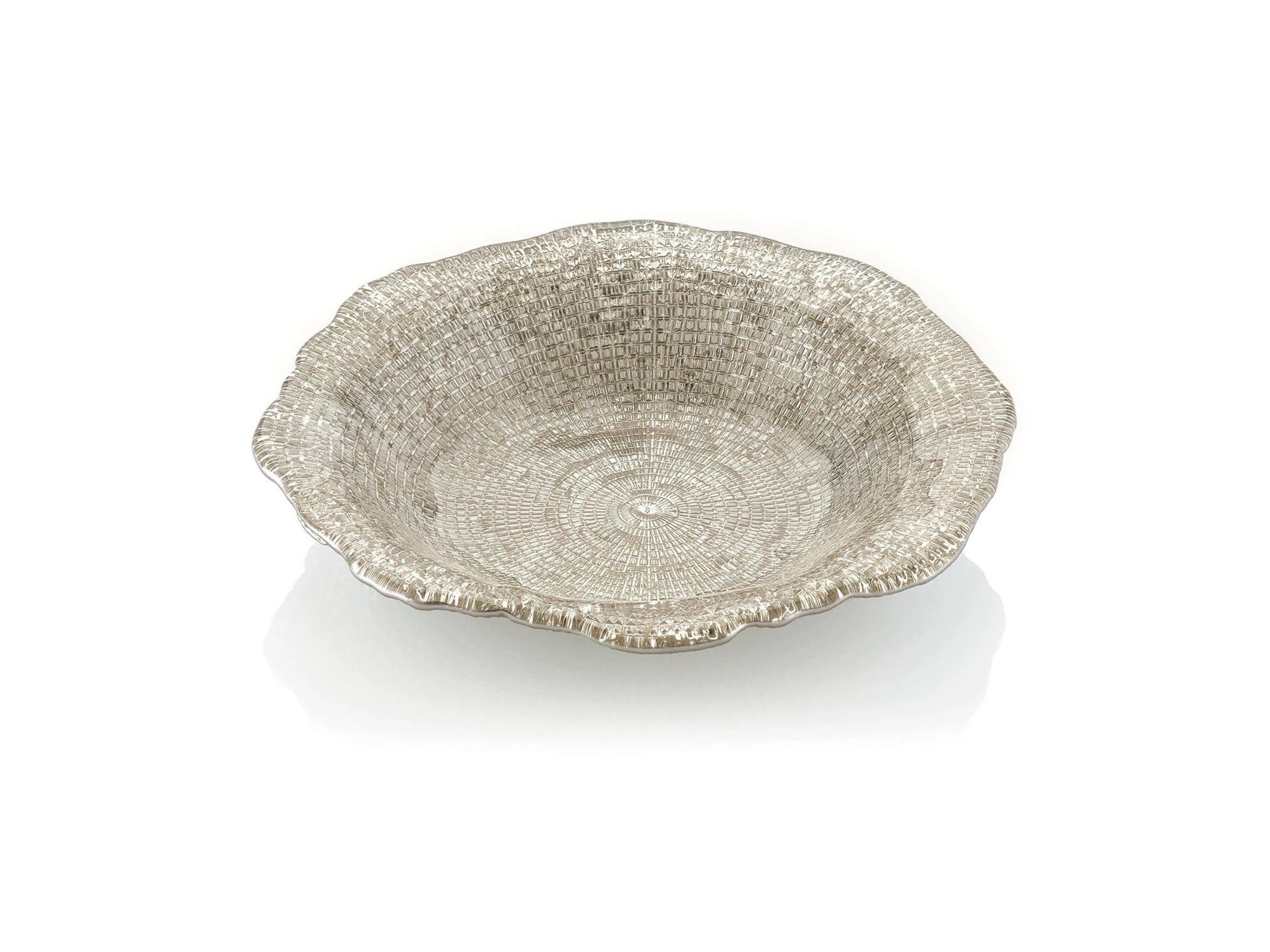 Diamante Çukur Tabak Bej 24 cm