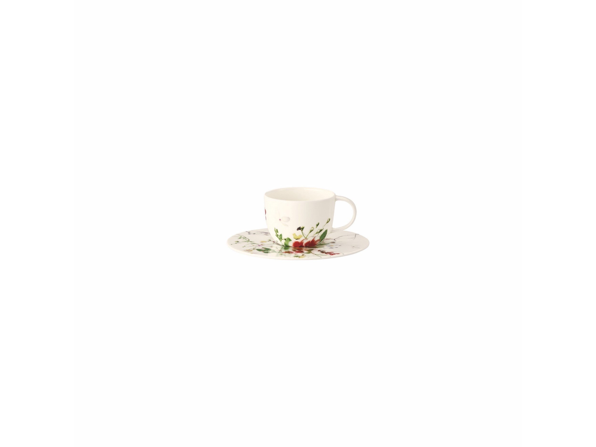Espresso Fincan-Tabak Brillance Fleurs Sauvages
