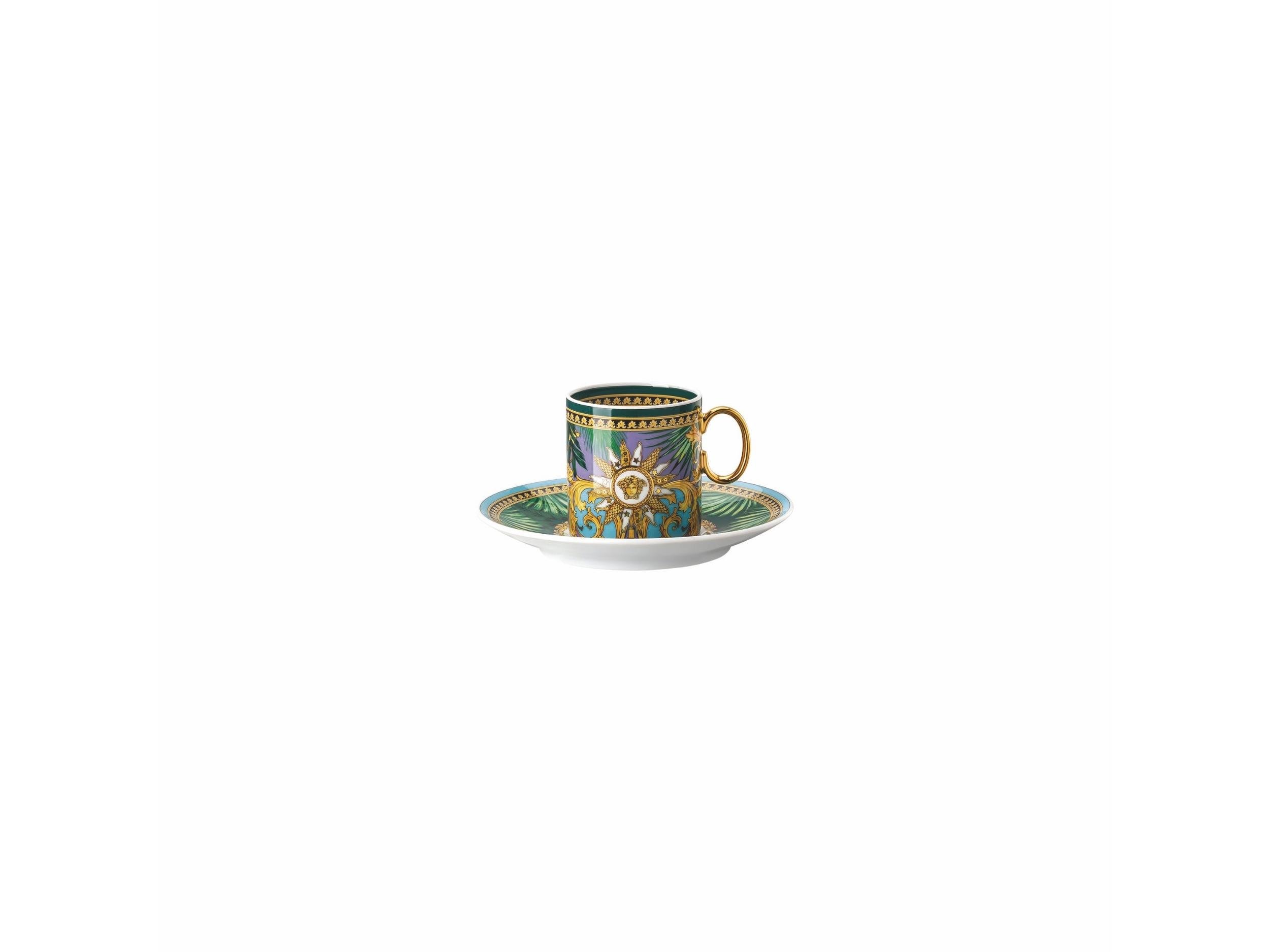 Espresso Fincan-Tabak Jungle Animalier