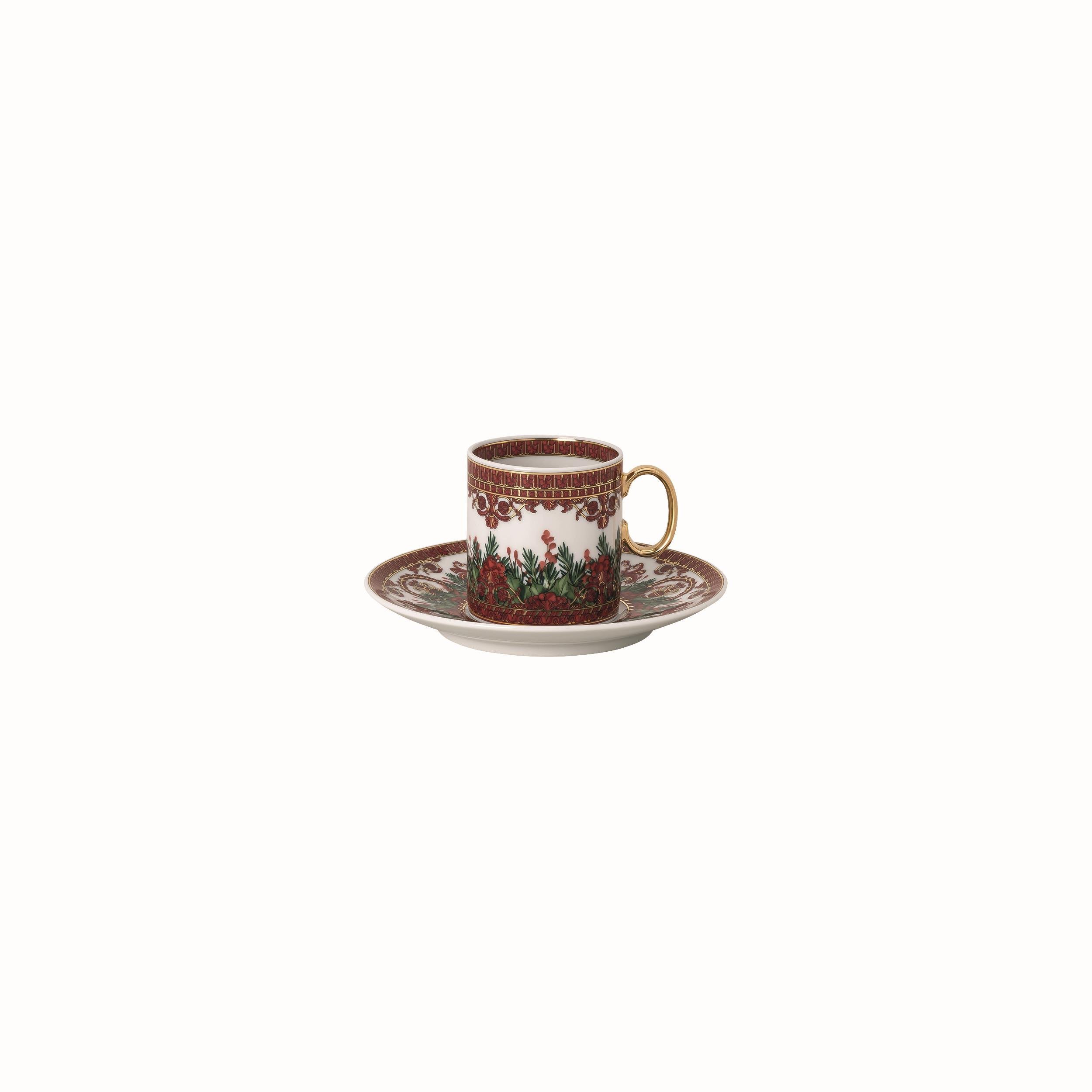 Espresso Fincan-Tabak Love Baroque Holiday